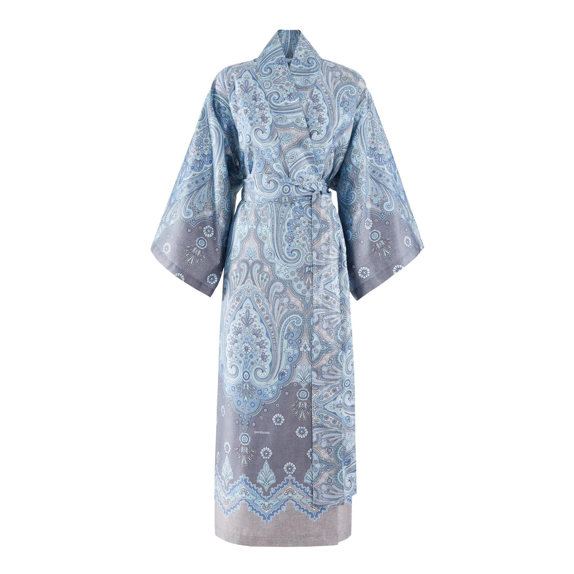 Bassetti Kimono ISOLABELLA, midi, Baumwolle, Gürtel, günstig online kaufen