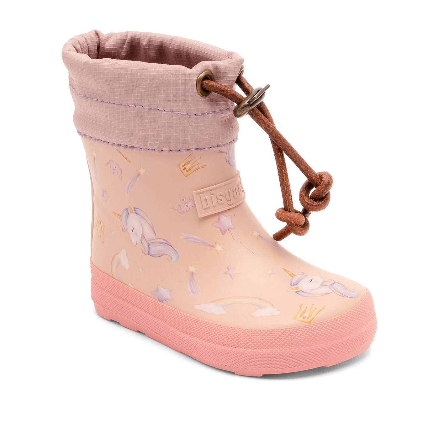 Bisgaard barefoot thermo rubber Gummistiefel Regenstiefel, Kindergartenschuh, Barfußschuh mit Schurwolle