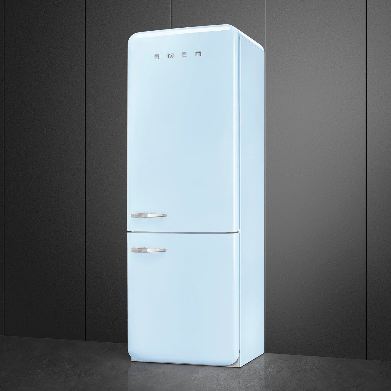 cm FAB38RPB5, 205 cm breit Kühl-/Gefrierkombination hoch, 70,6 Smeg