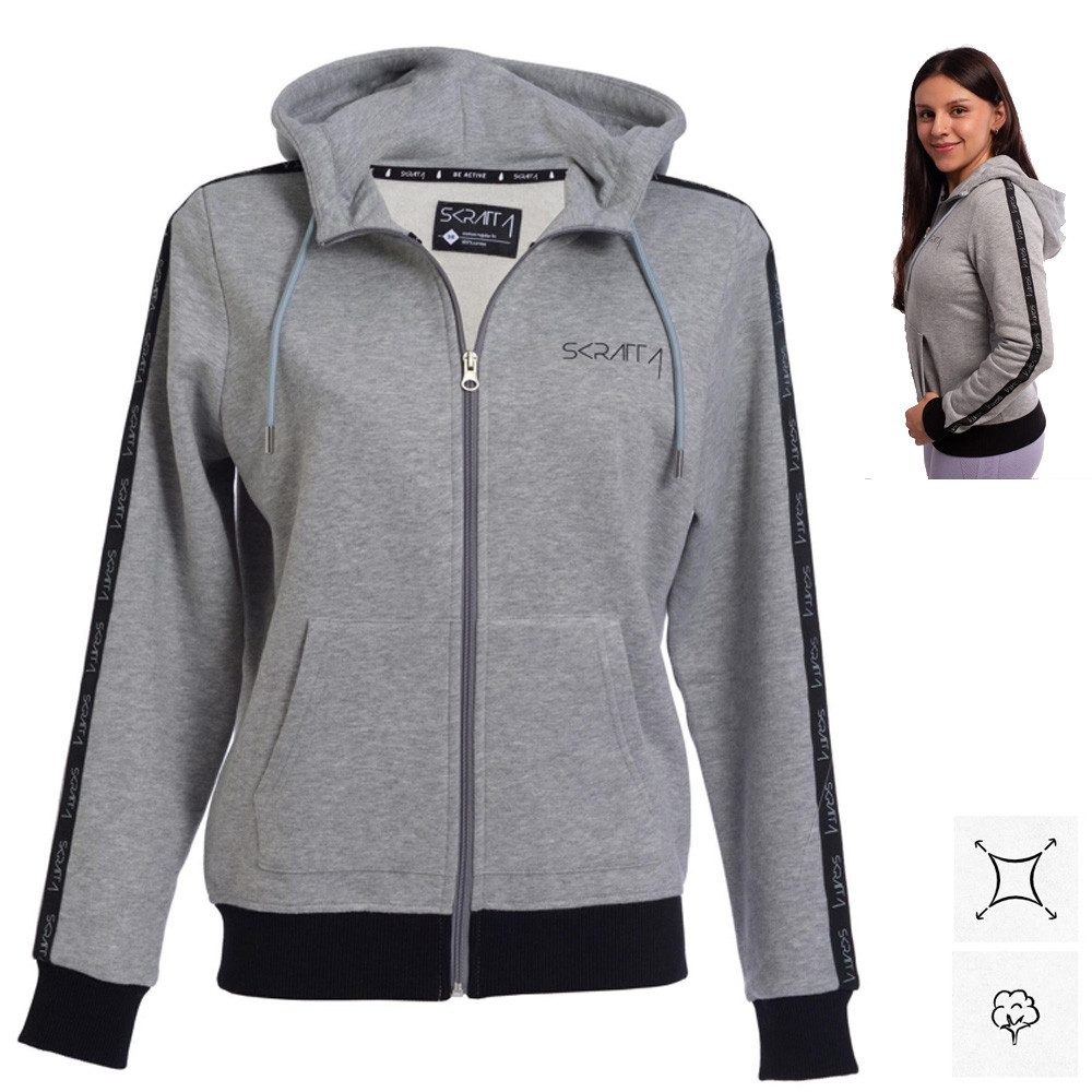Skratta Strickfleecejacke Skratta - Kapuzenpullover Nova günstig online kaufen