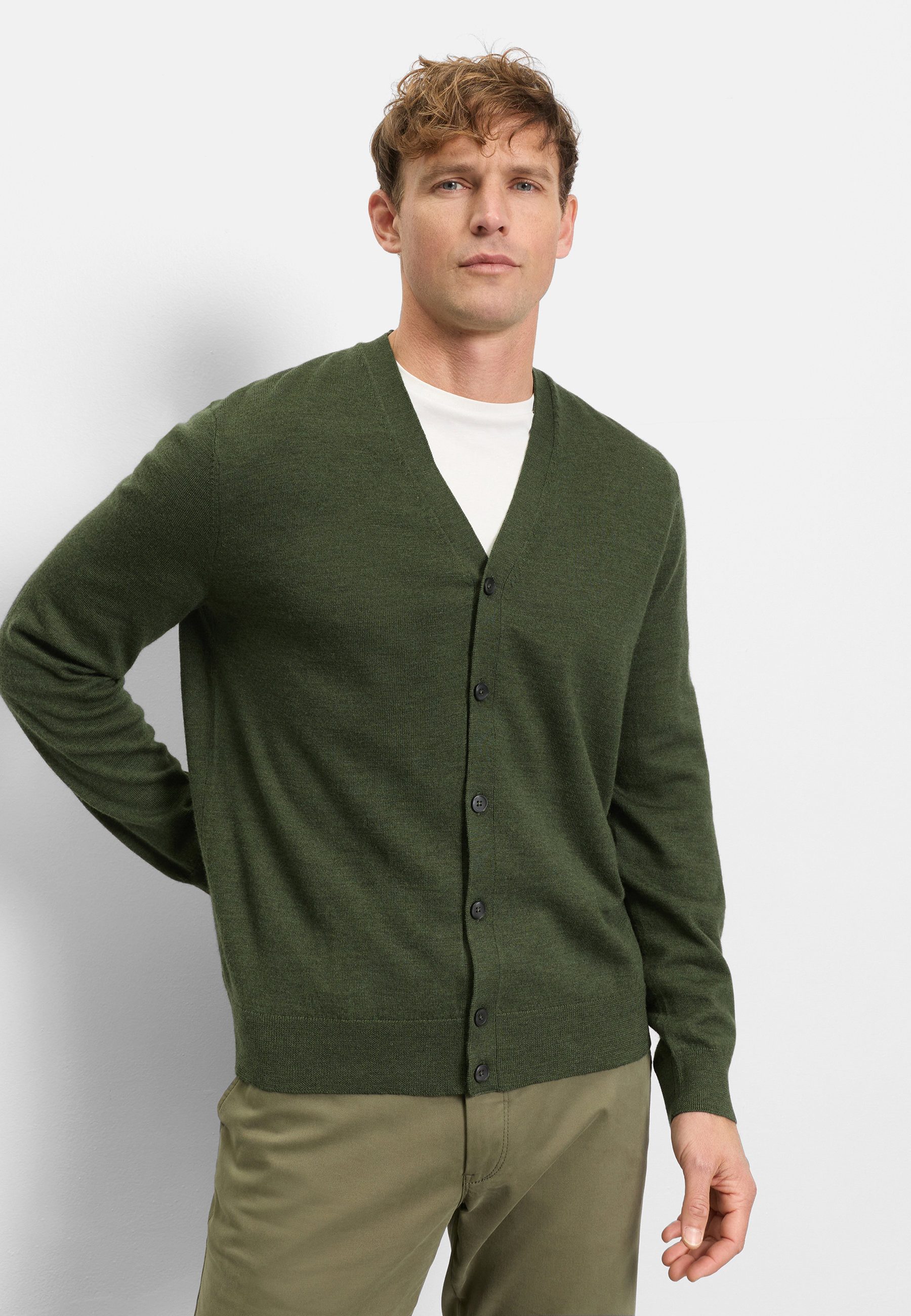 Strickjacke OLYMP Casual Strick, Strickjacke