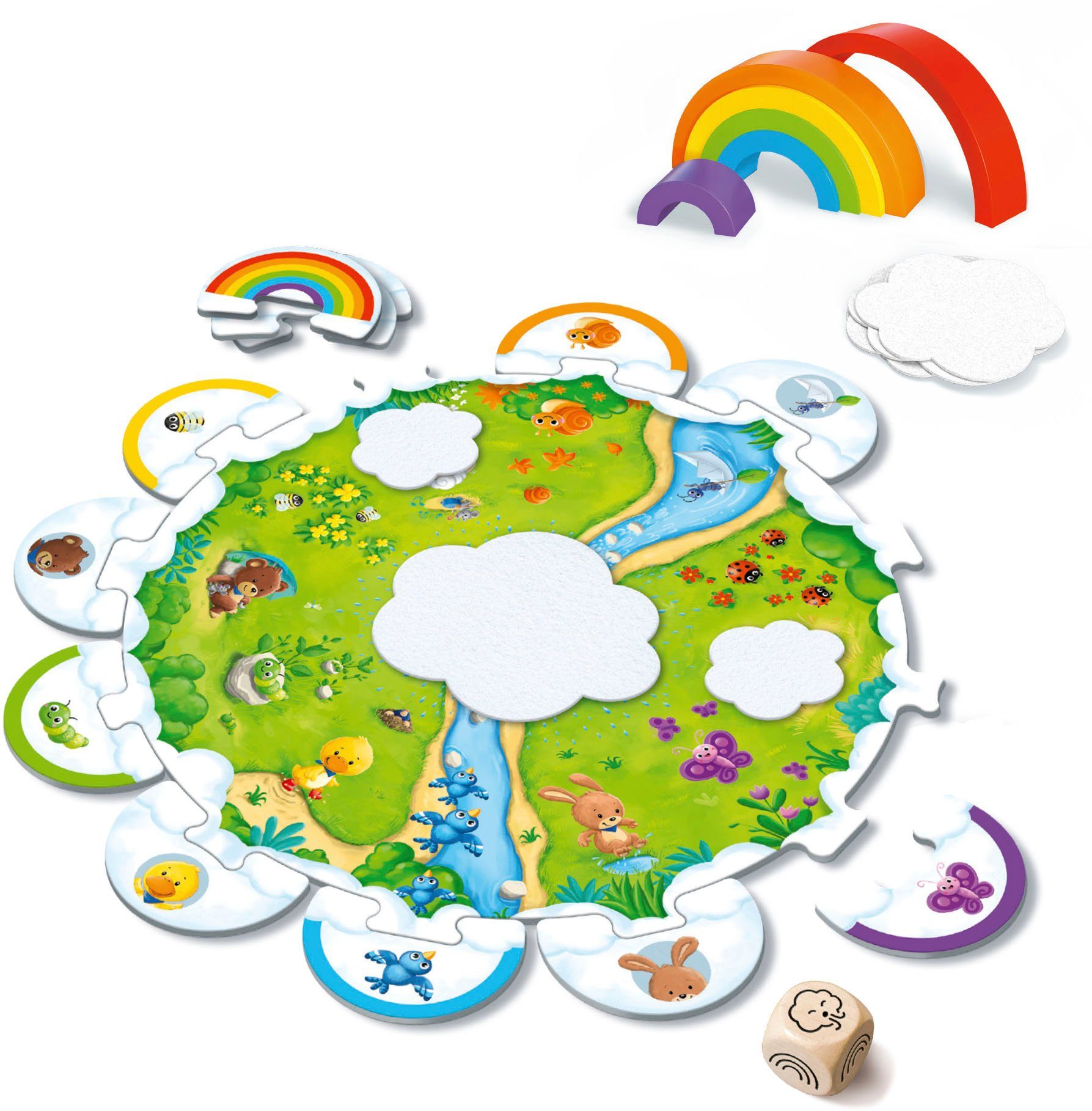 Ravensburger Spiel ministeps: Emils buntes Regenbogen-Spiel, Kinderspiel