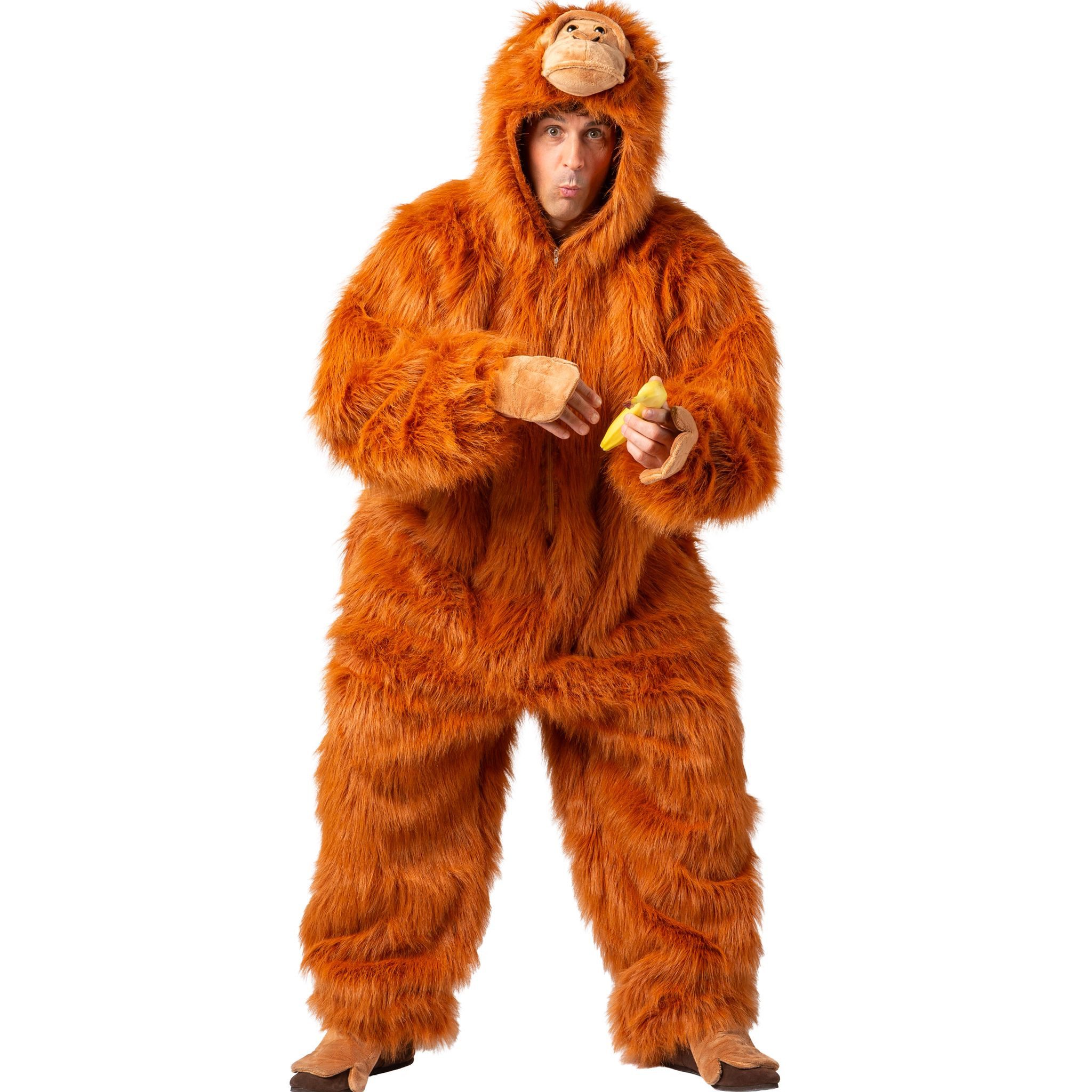 Orlob Kostüm Affen Verkleidung Orang Utan Koko Erwachsene günstig online kaufen