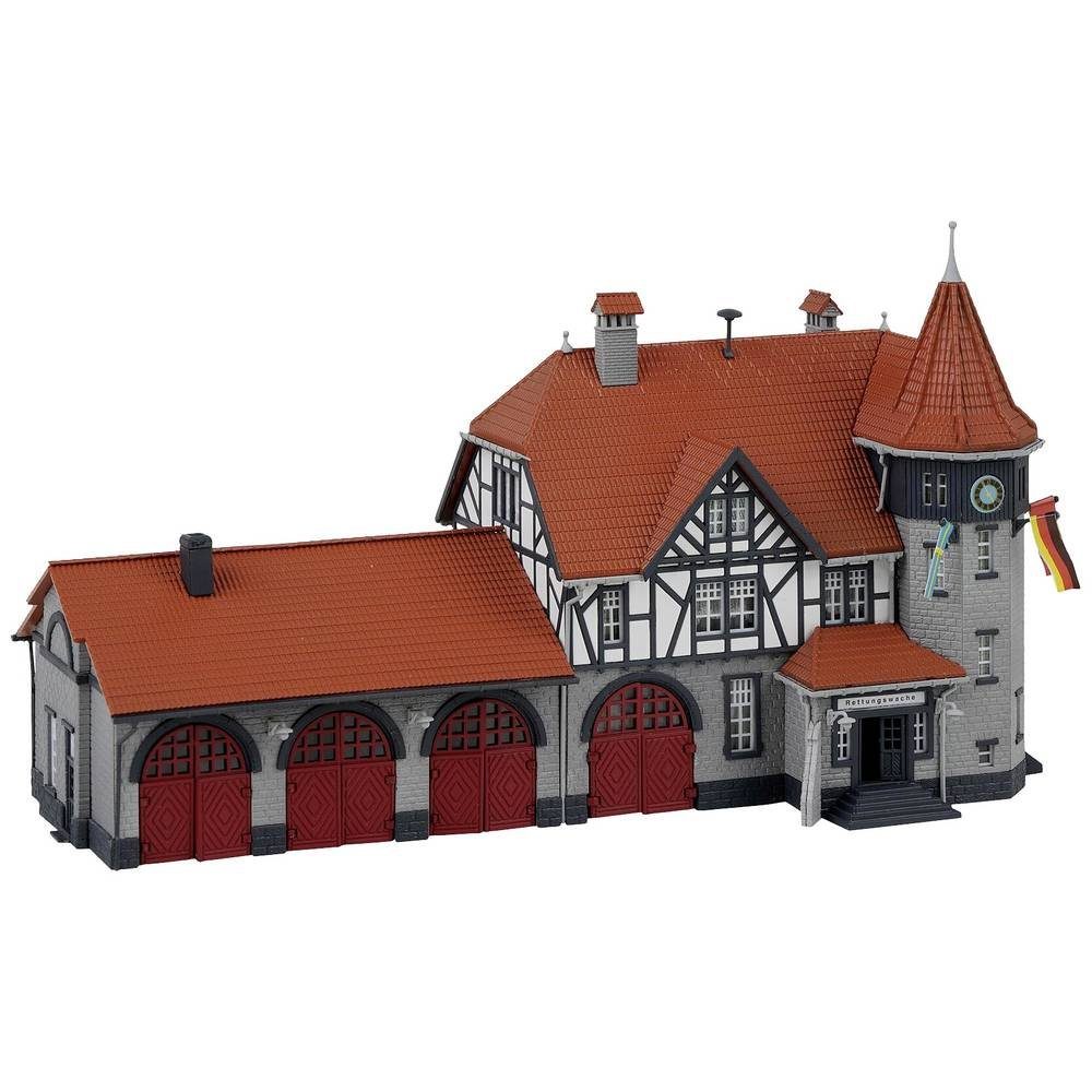 Faller Modelleisenbahn-Gebäude N Rathaus mit Feuerwache 232194