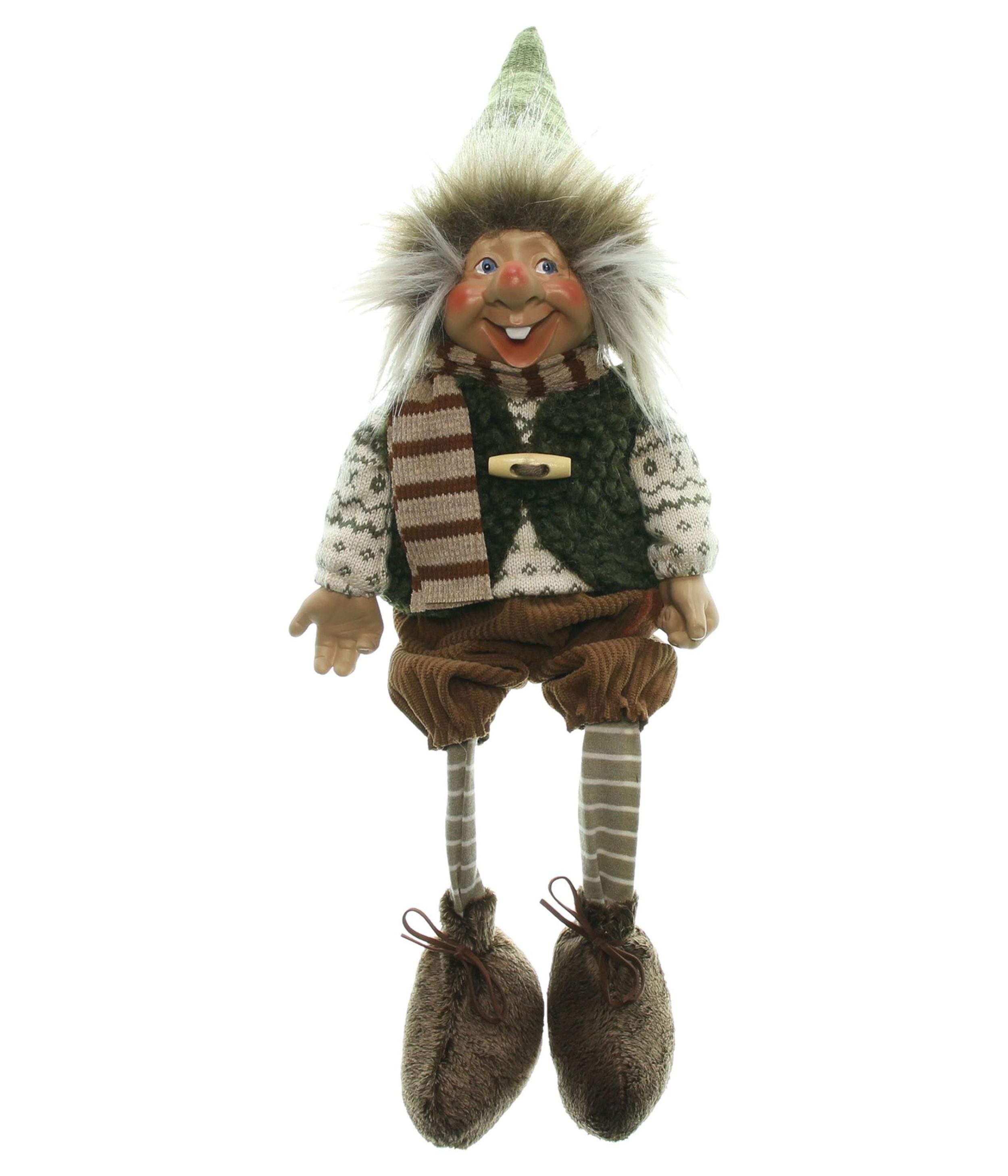 Dekofigur Kantenhocker "Baumelbeine"