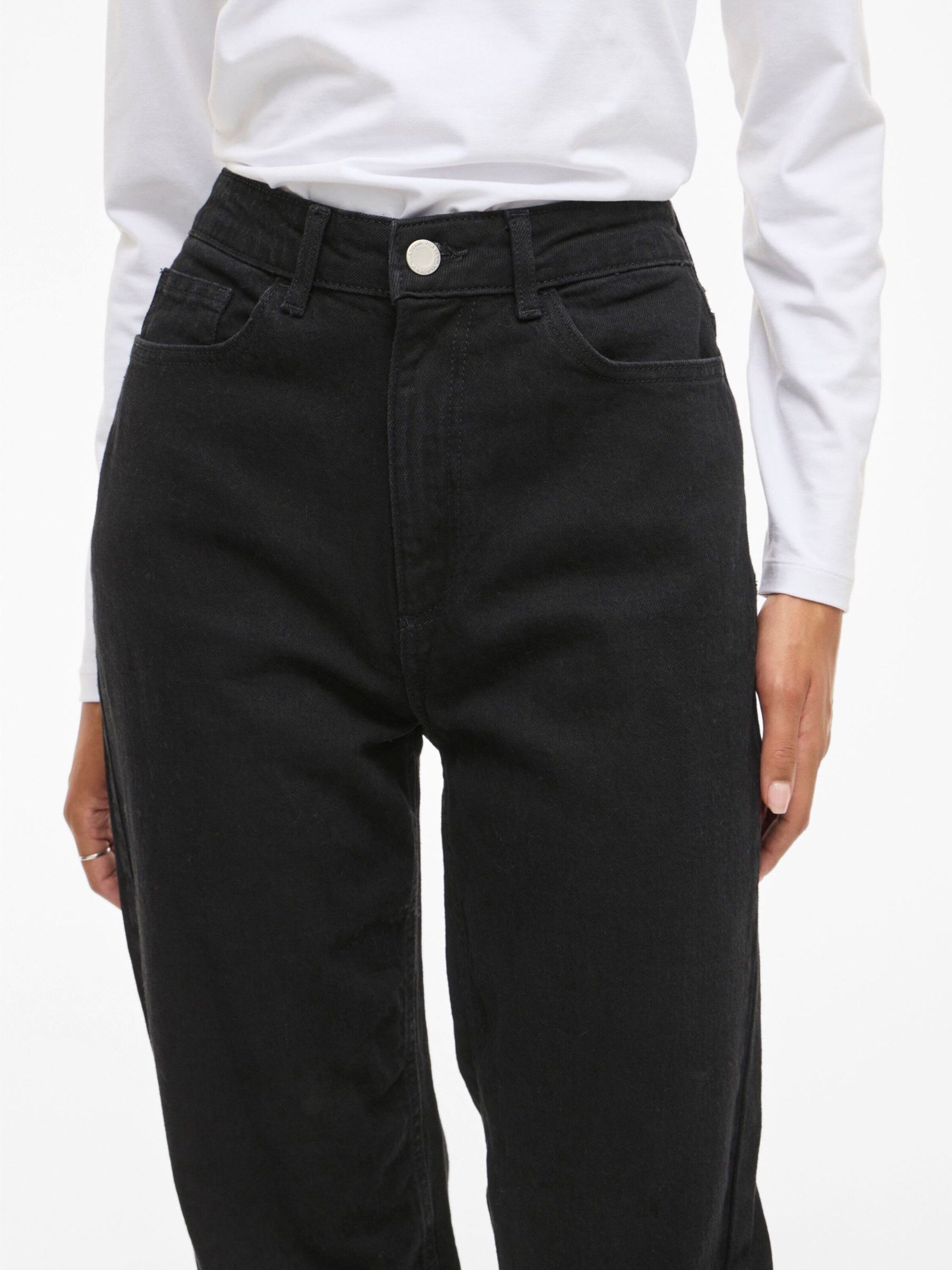 Vila Loose-fit-Jeans VIKelly (1-tlg) Plain/ohne Details