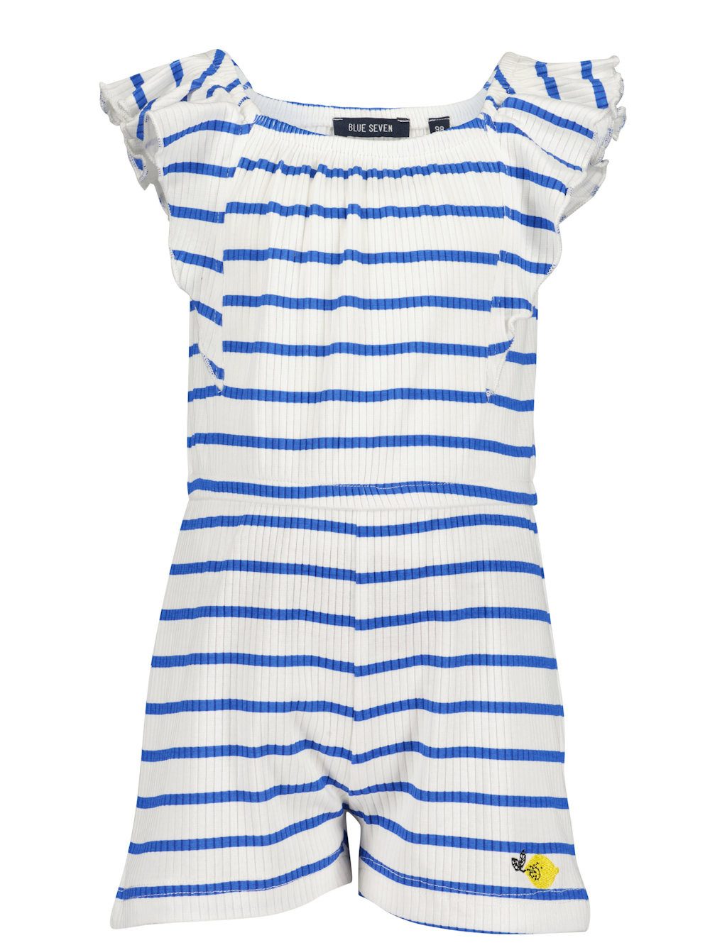Jumpsuit Blue Seven Mädchen Jumpsuit Kurz Overall stripes blau weiß