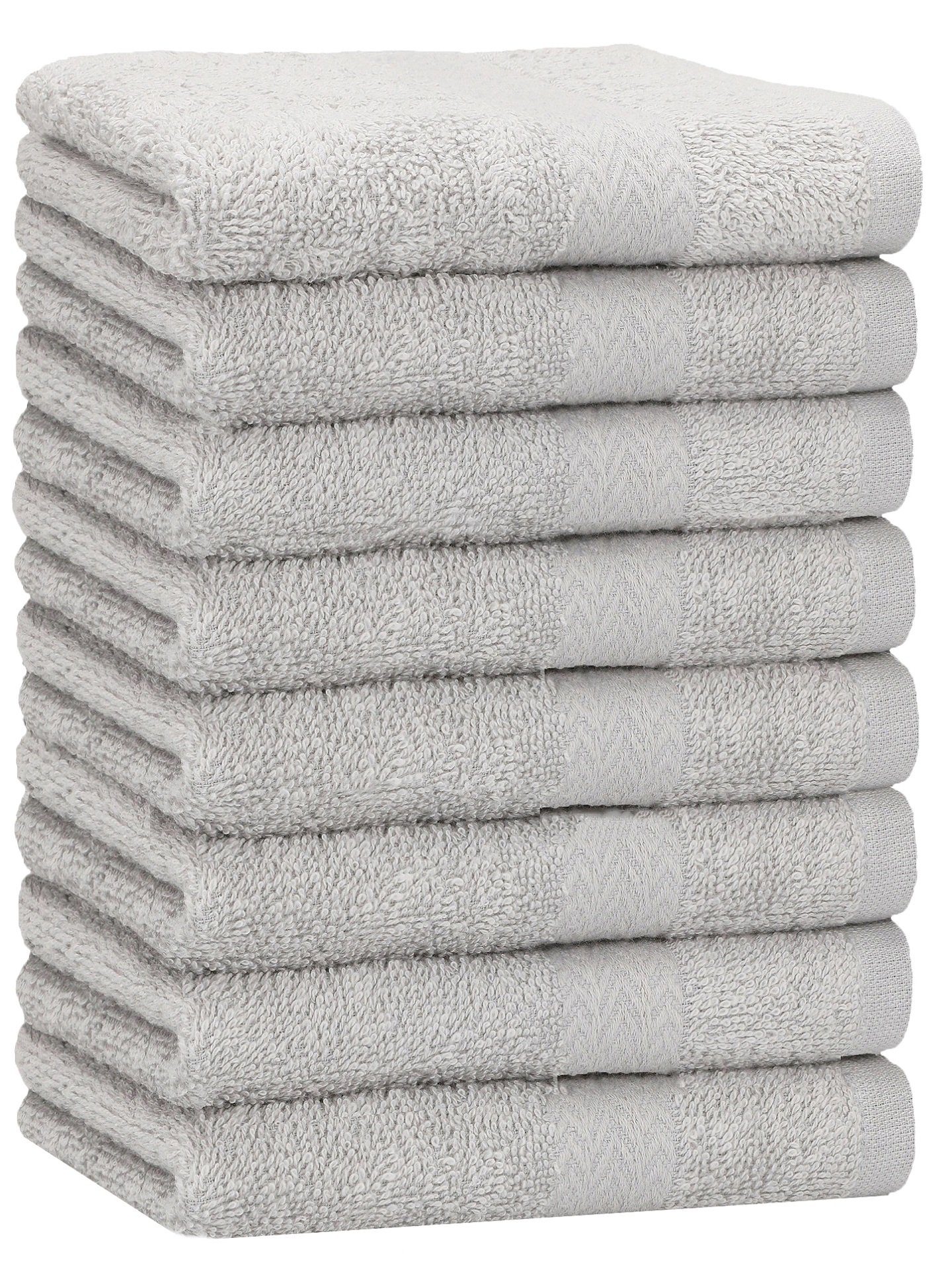 Betz Handtücher 8 Stück 50x100 cm Handtuch Premium, 100% Baumwolle