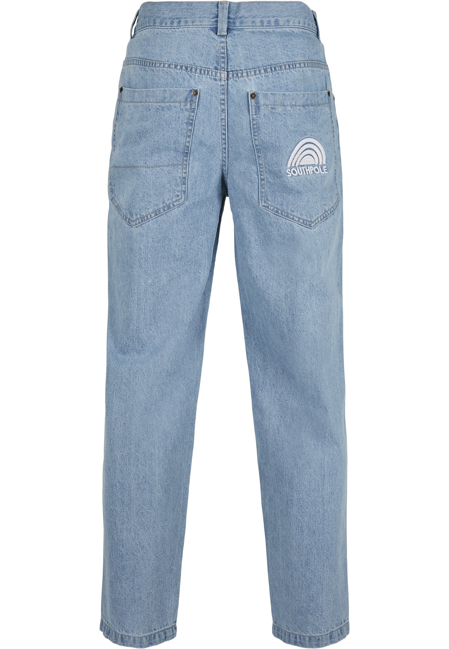 Southpole Bequeme Jeans (1-tlg) Embroidery Herren Southpole 3D retromidblue Denim