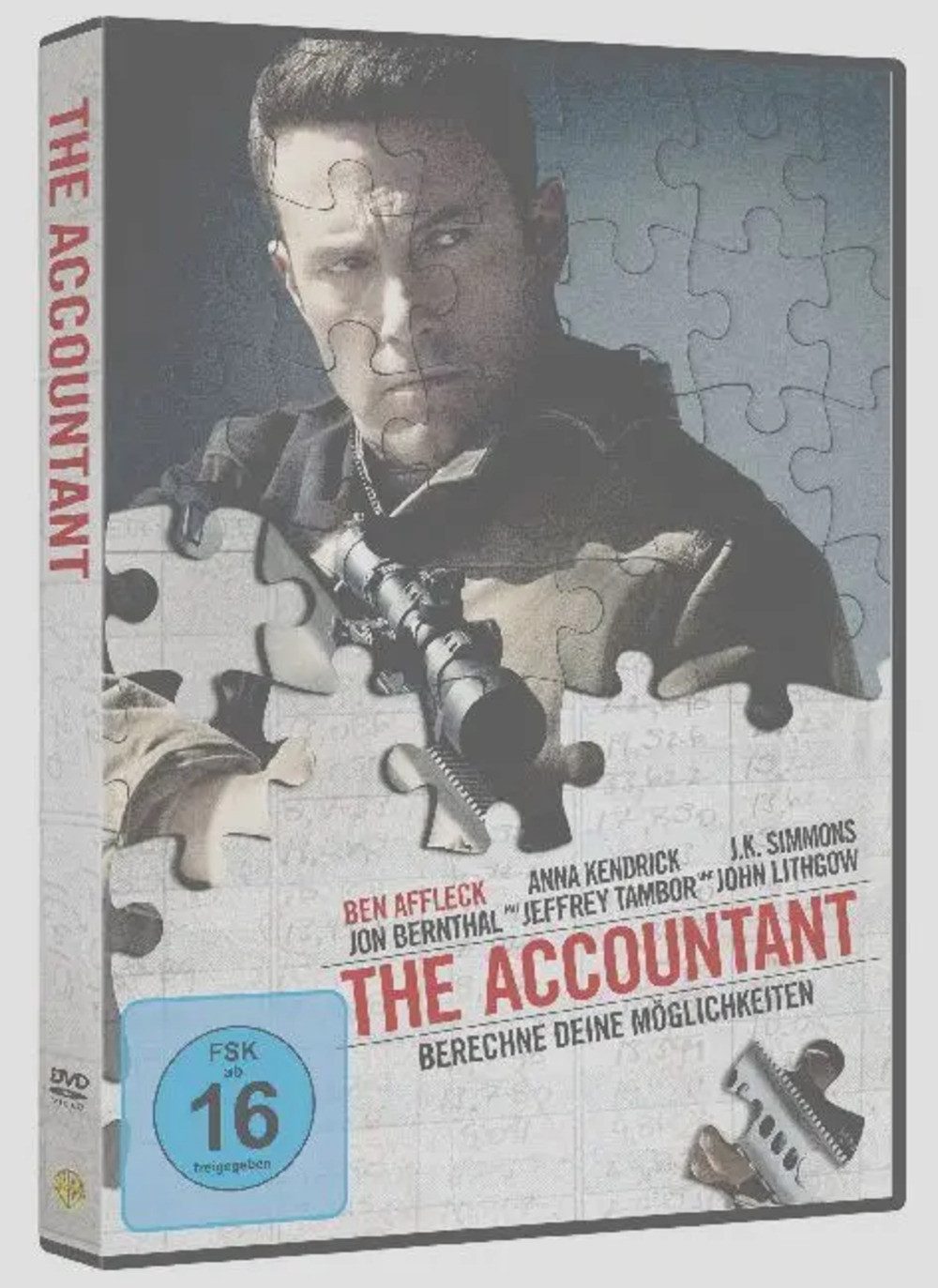 DVD The Accountant, 1 DVD, 1 DVD-Video