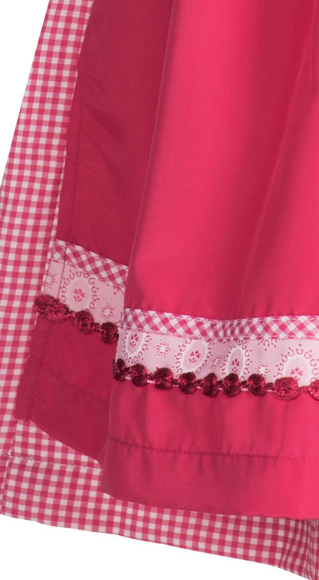 traditionellen Kinder Set Kinder - Tracht Dirndl Trachten bayerischen (Dirndl Bluse mit Kinder Kleid im und Trachtenmode Dirndl 3-tlg., NURIA, Schürze) Dirndl im Mädchen Nübler Stil Stil