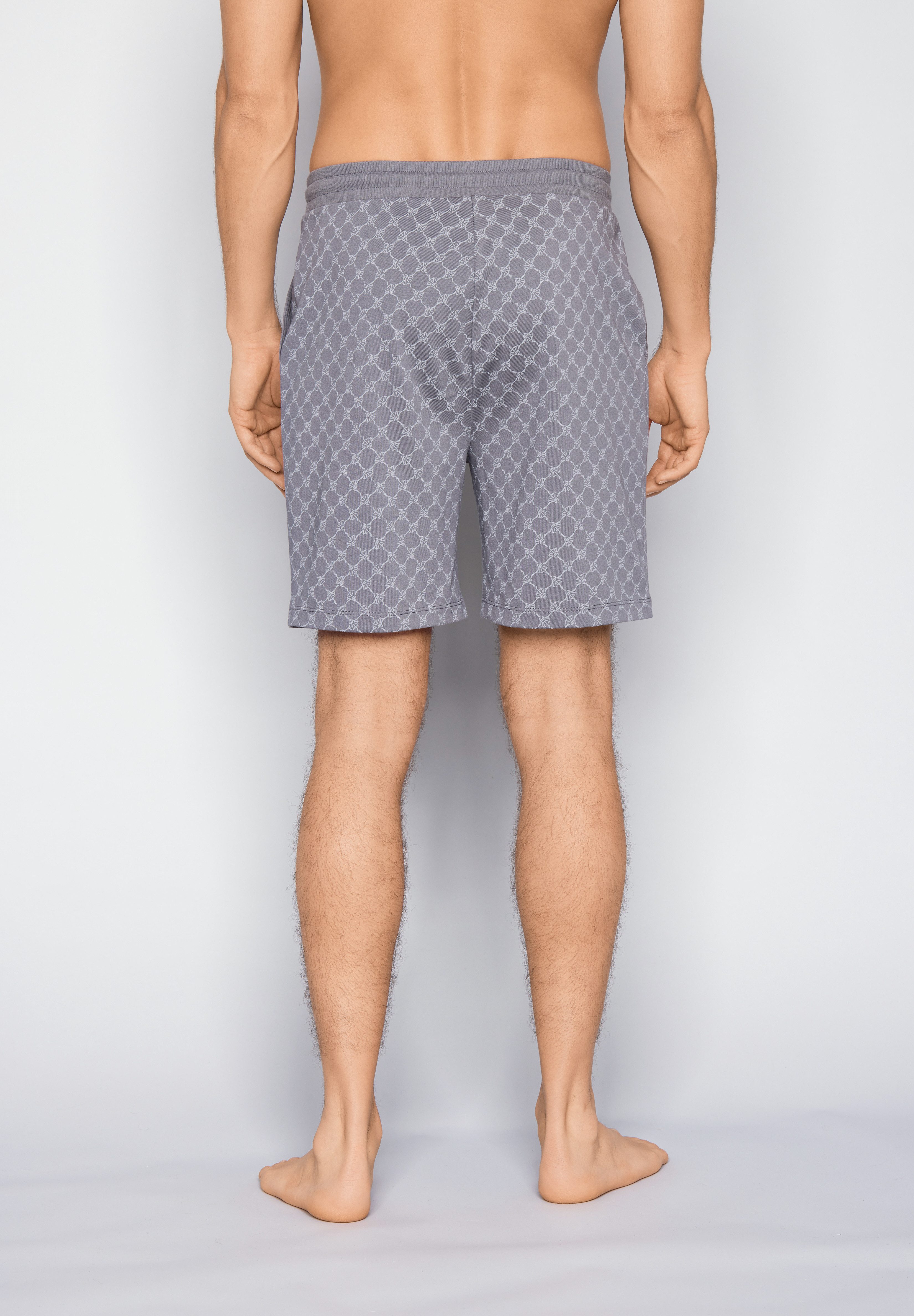 JOOP! Shorts Leisure mit allover Cornflower-Print, seitlichen Eingrifftaschen
