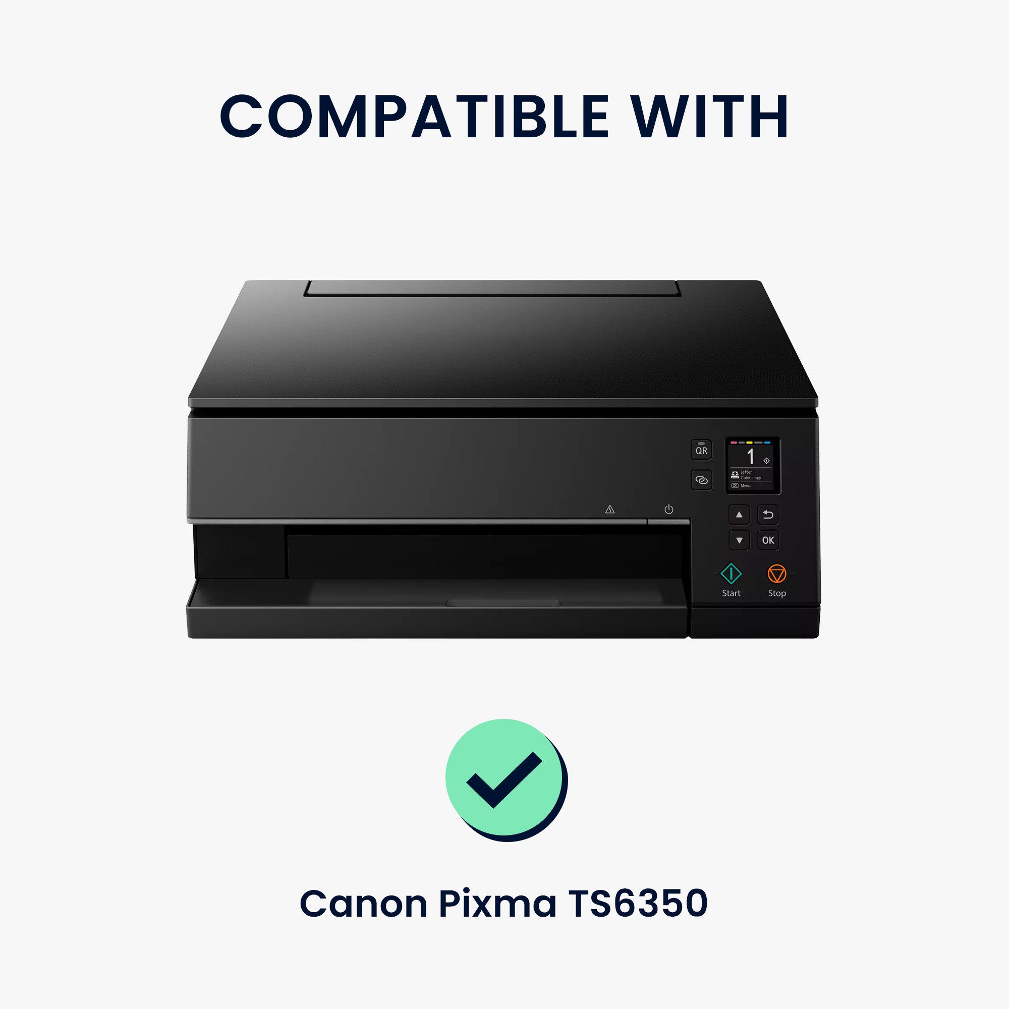 kwmobile Abdeckhaube Printer Hülle für Canon Pixma TS6350, Printer Cover aus Leinen Staubschutzhülle für Drucker