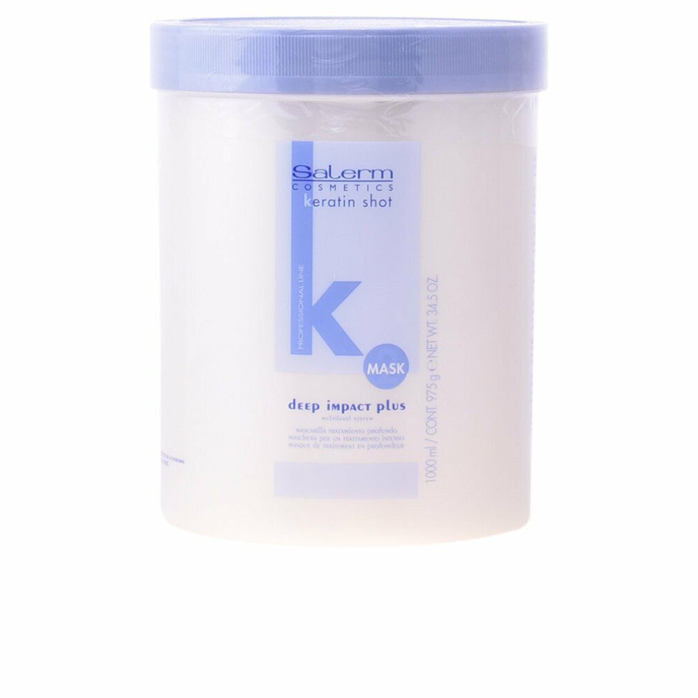 Salerm Haarkur Cosmetics Keratin Shot Maske Deep Impact Plus 1000ml