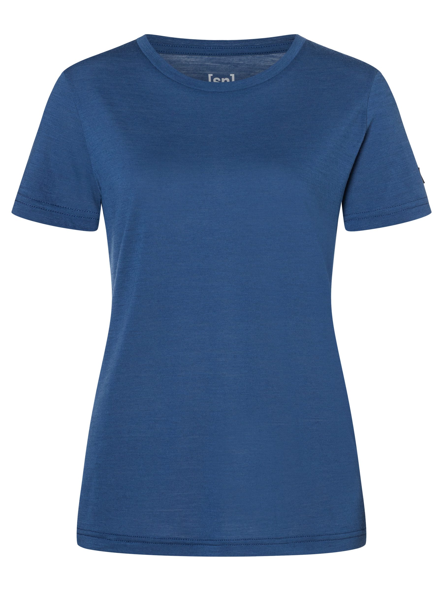 SUPER.NATURAL T-Shirt für Damen, Merino THE ESSENTIAL atmungsaktiv, casual