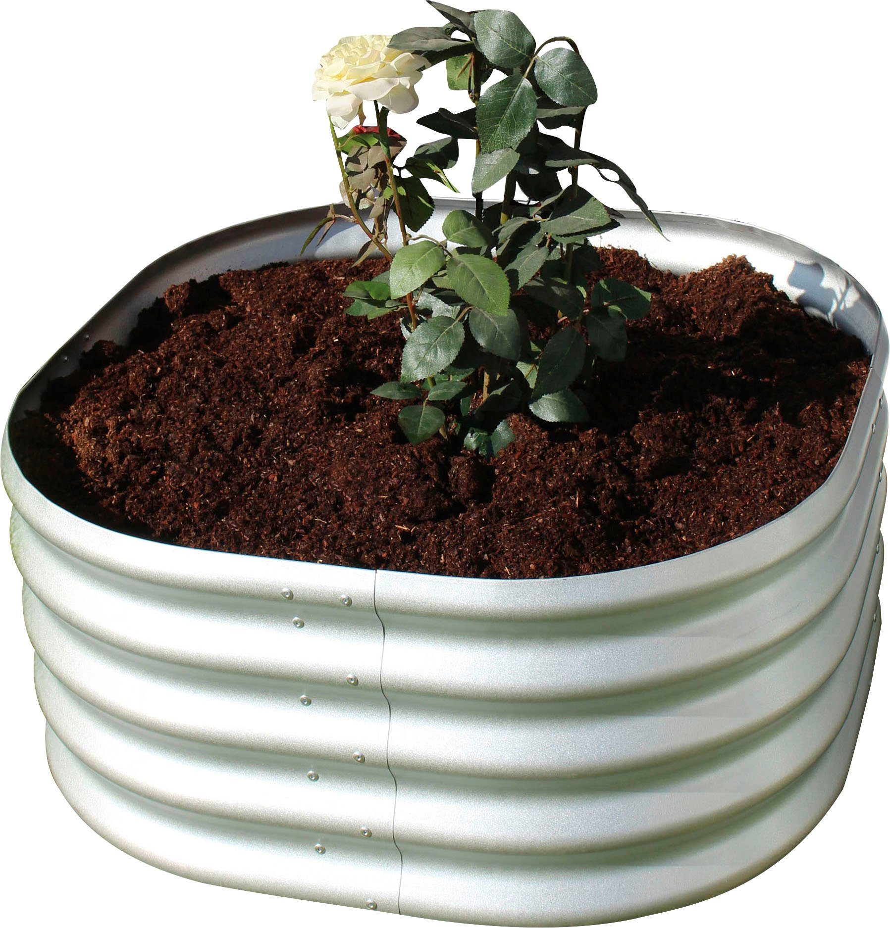 Vitavia Hochbeet Terra Rund 401, BxTxH: 82x82x40 cm