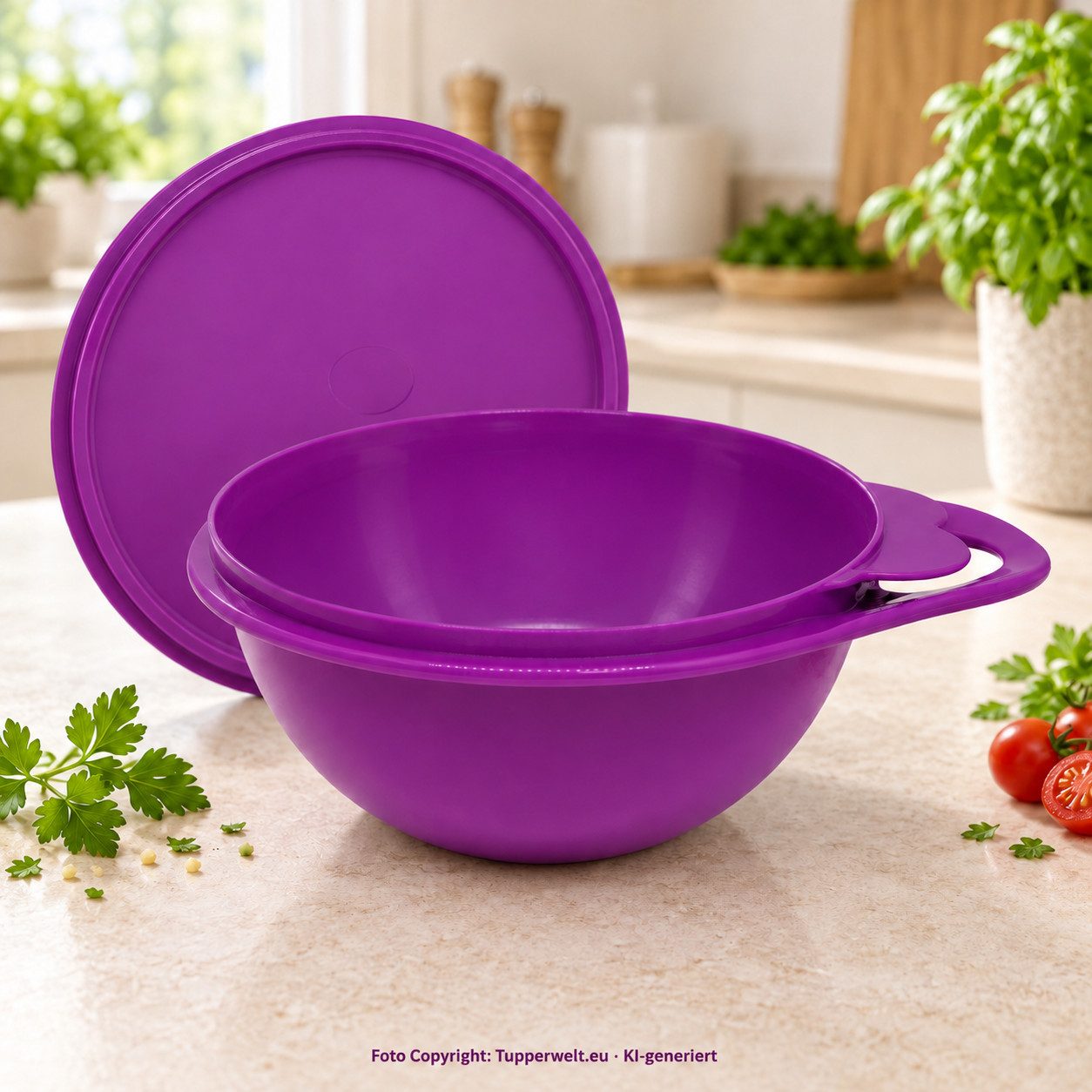 TUPPERWARE Vorratsdose Tupperware Maximilian 1,4 l – Violett