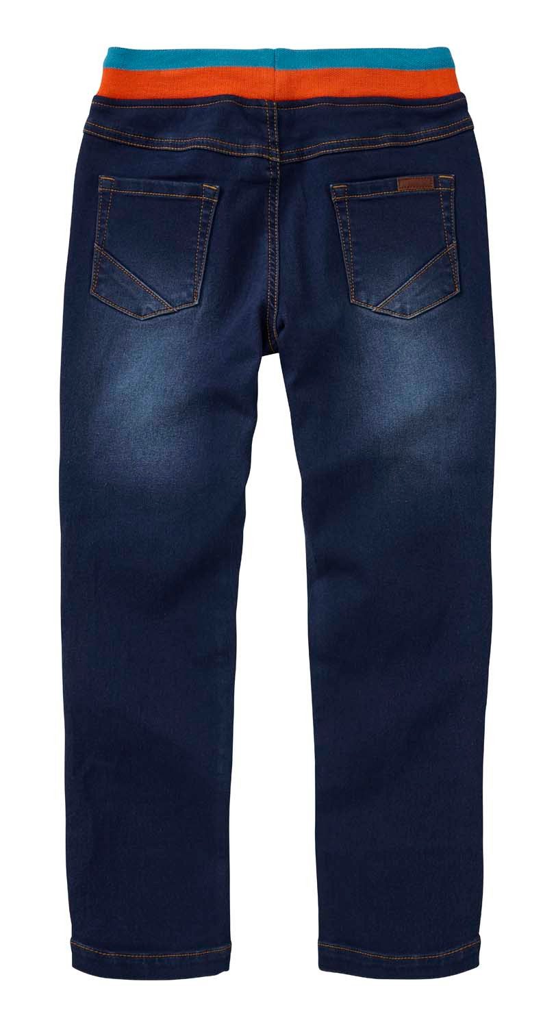JAKO-O Gerade Jeans JAKO-O Bequemhose Kniebesatz Kinder Jeansoptik – Bild 2 von 5