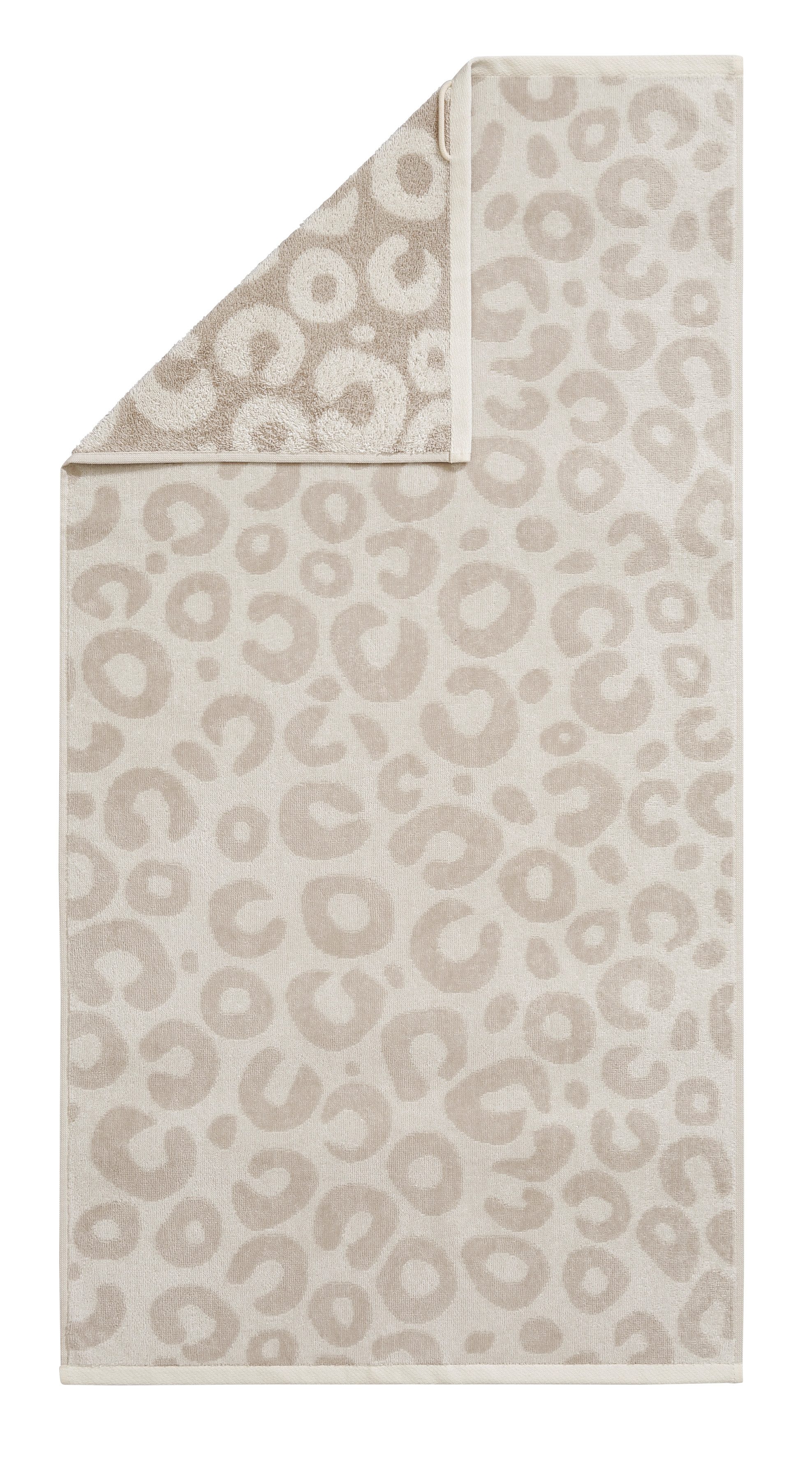 OTTO home Handtuch Set Anna Leopardenmuster, 8-tlg Handtuch-Set, 100% Baumwolle, Frottiervelours (Set, 8-St), Duschtücher, Handtücher und Gästetücher, weich, modern, Animal Print
