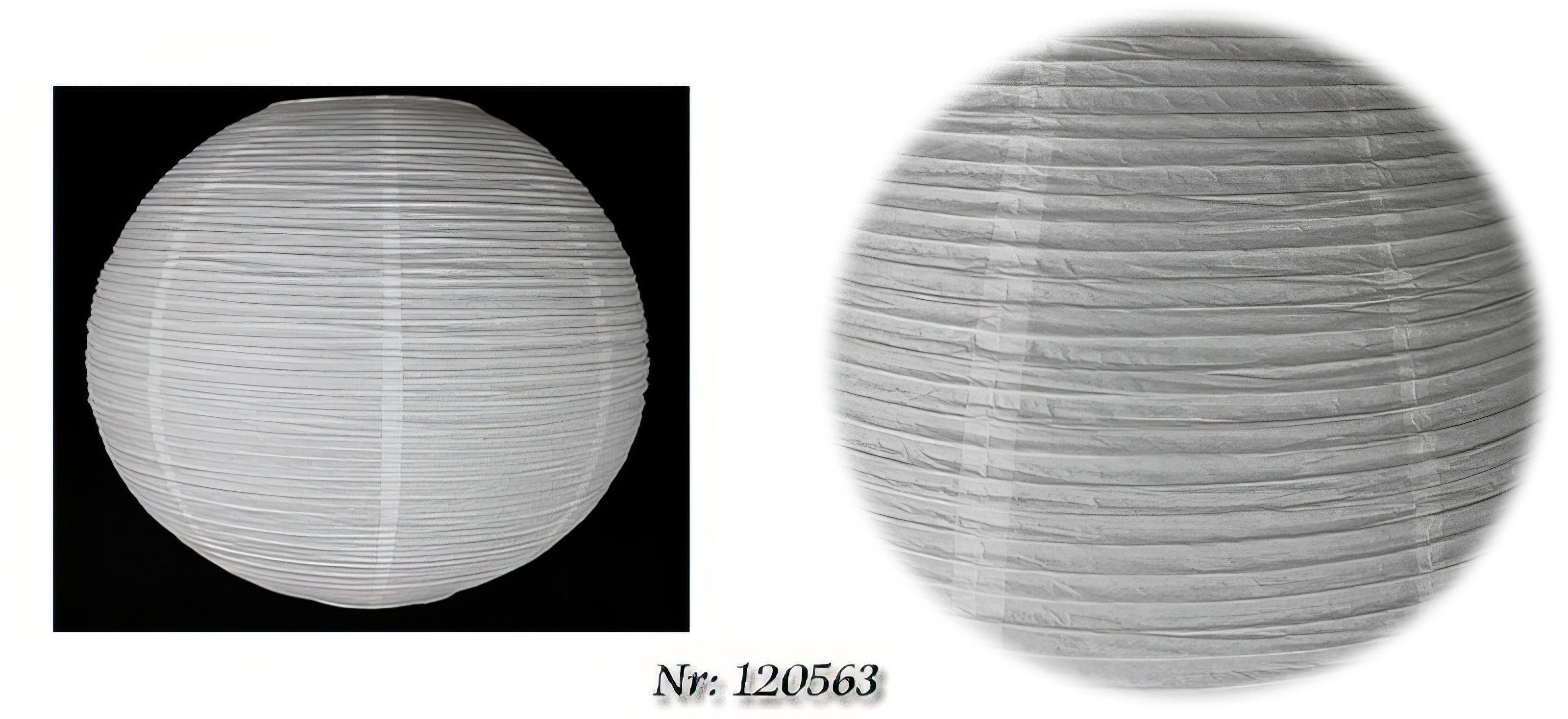 Yudu Lampion Dekolampion Papier Lampion Lampenschirm Ø 38,50cm