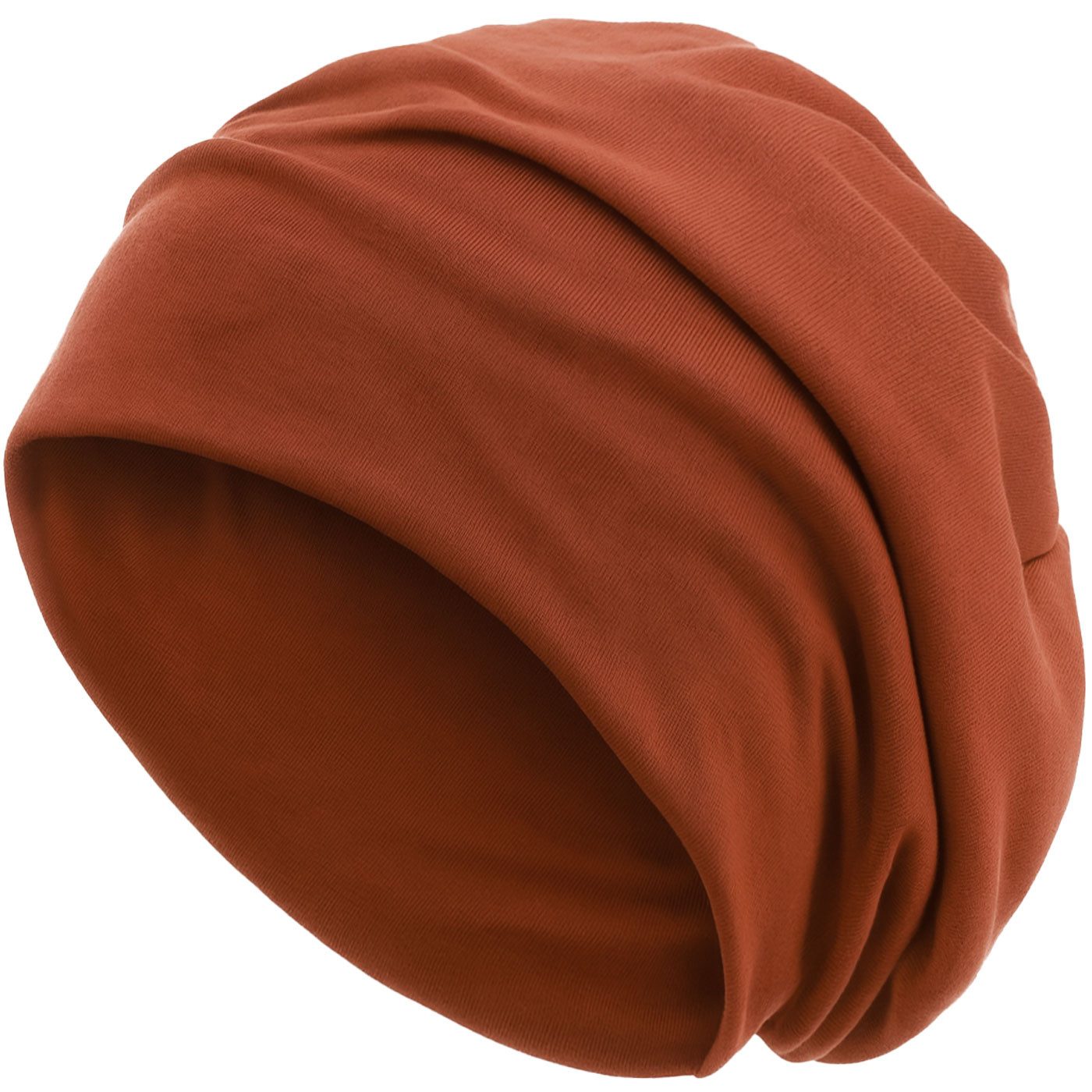 style3 Beanie (1-St) Mütze Damen Herren Haube Sommer Herbst XXL Chemo Schlafmütze Cap