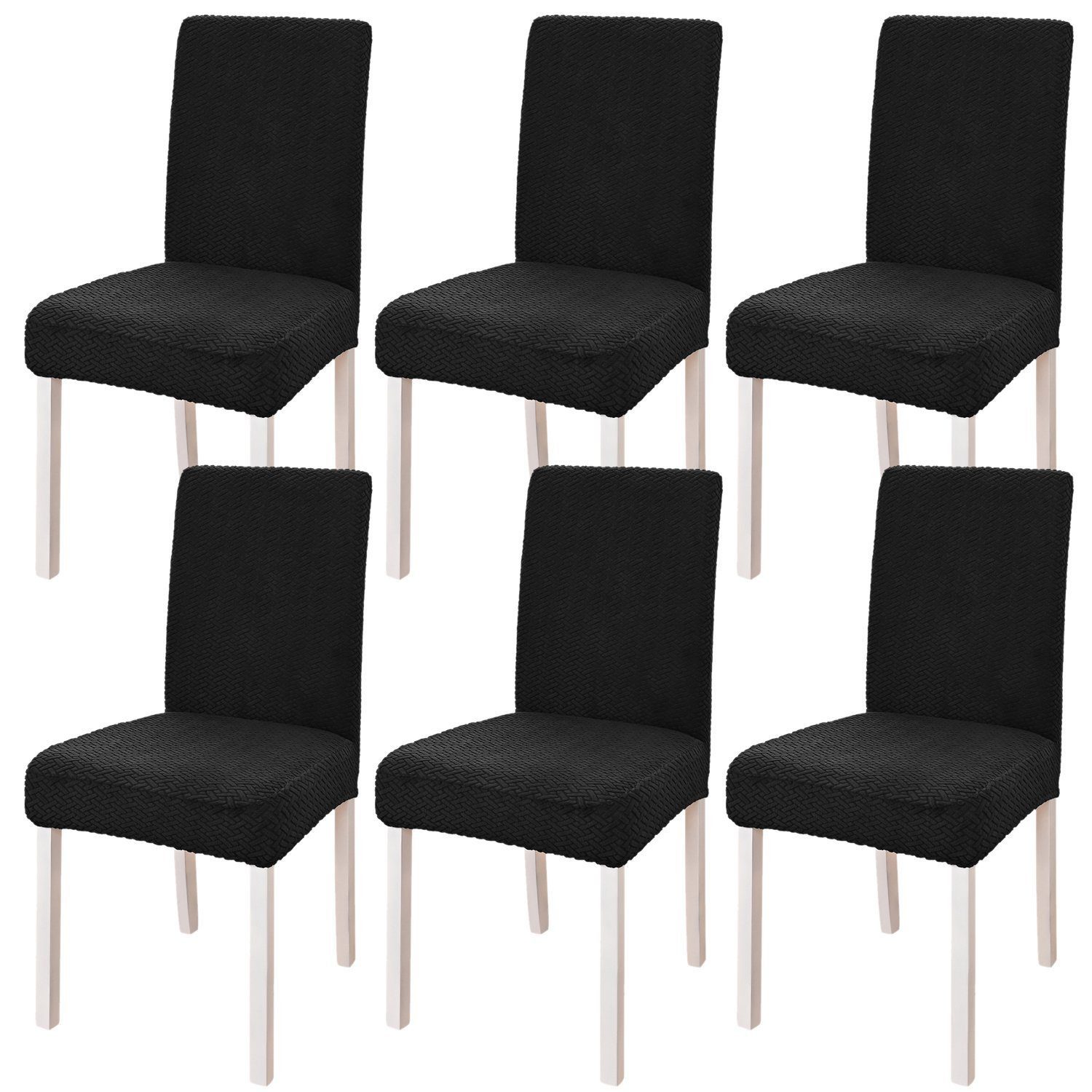 BYSURE Stuhlhusse, Esszimmer Stretch-Stuhlhussen Schonbezug, 2/4/6er günstig online kaufen