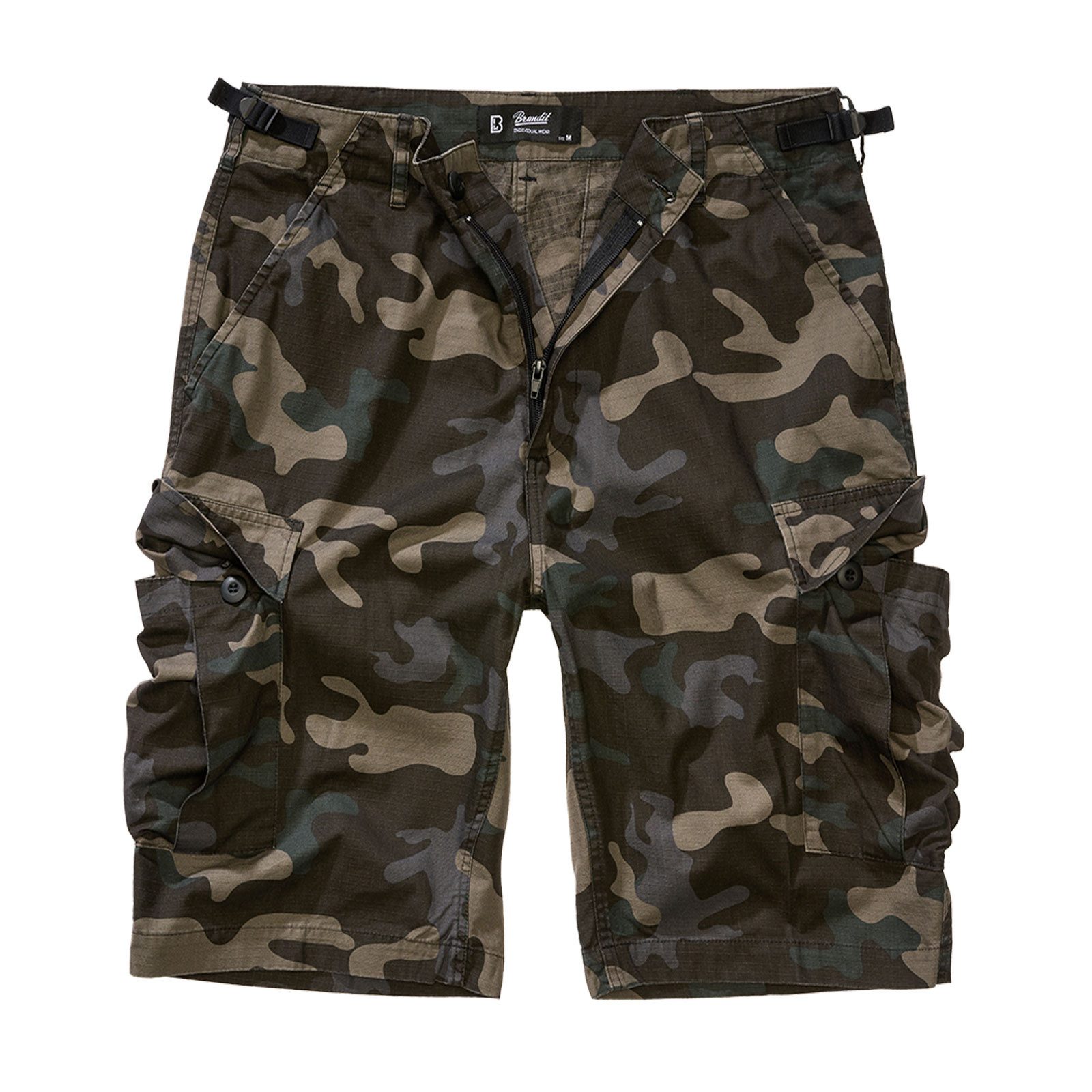 Brandit Bermudas Herren Bermuda Cargo Shorts Kurze Hose Short Army BW Sommer Knielang
