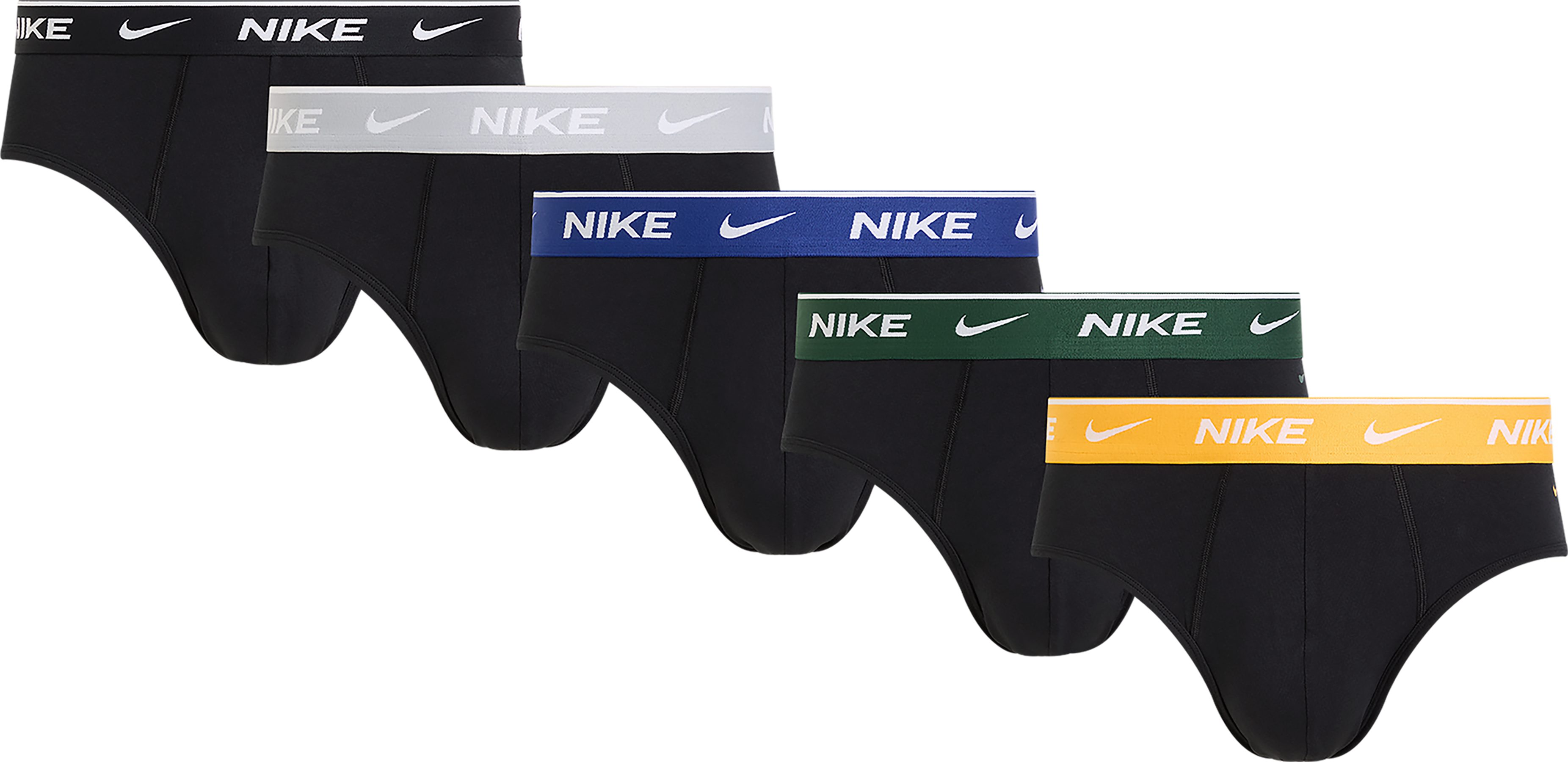 Nike Underwear Slip BRIEF 5PK (Packung, 5-St., 5er) mit Logo-Elastikbund