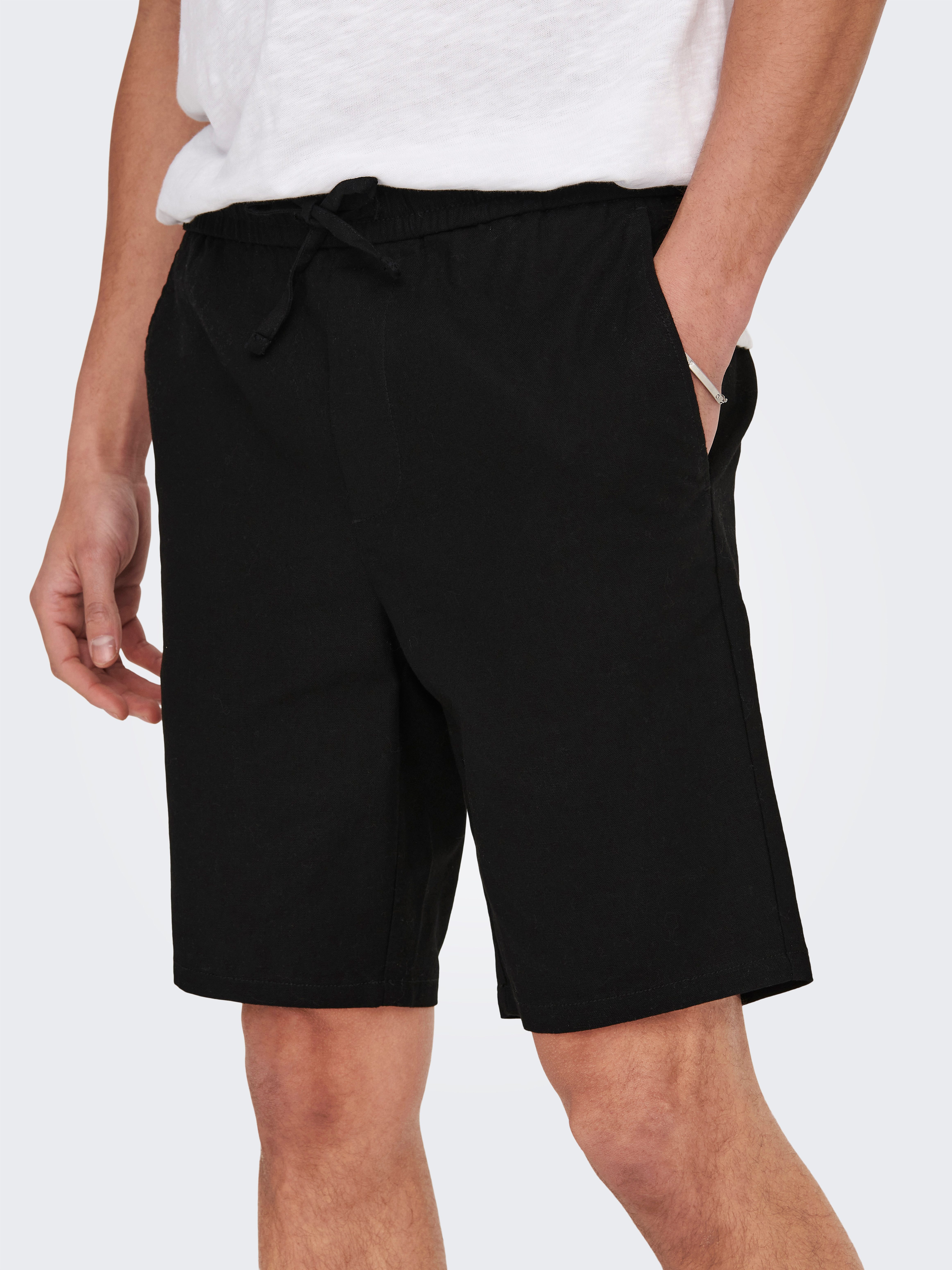 ONLY & SONS Shorts ONSLINUS 0007 COT LIN SHORTS NOOS günstig online kaufen