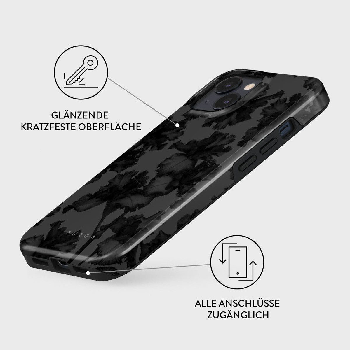BURGA Backcover Burga Tough Back Cover MagSafe Apple iPhone 15 - Nocturnal