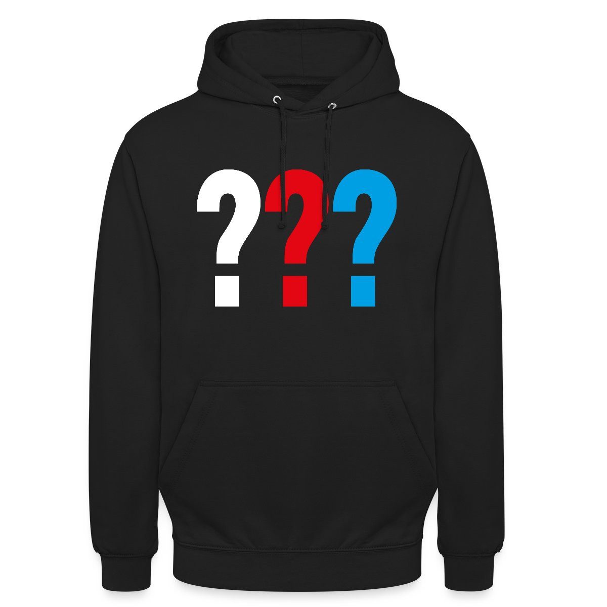 Hoodie Die Drei Fragezeichen Logo Unisex Hoodie