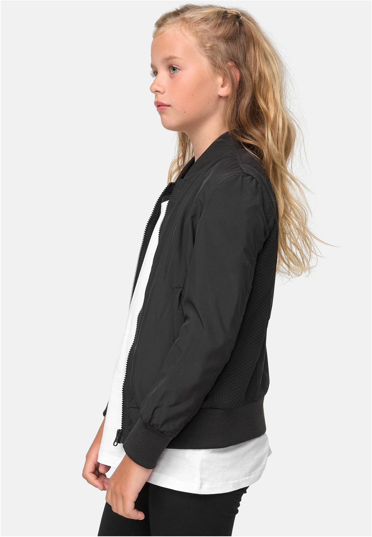 URBAN CLASSICS Sommerjacke Damen Girls Jacket black Bomber Light (1-St)