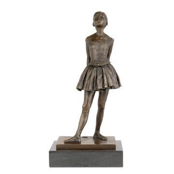 Moritz Dekofigur Bronzefigur Ballett Tänzerin, Bronzefigur Figuren Skulptur für Regal Vitrine Schreibtisch Deko