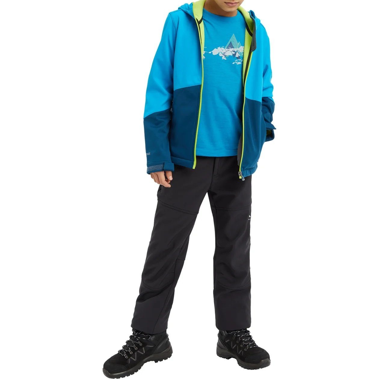 McKINLEY Anorak Ju.-Funktions-Jacke Bennet 901 BLUE/BLUE B III PETROL/GRE