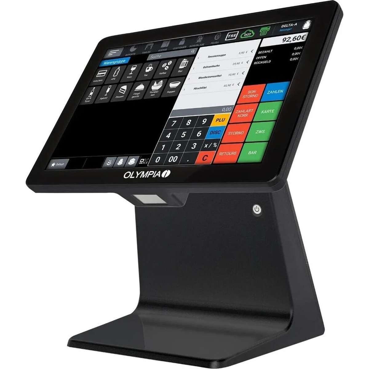 Olympia Registrierkasse Olympia Registrierkasse TS10 Scanner schwarz