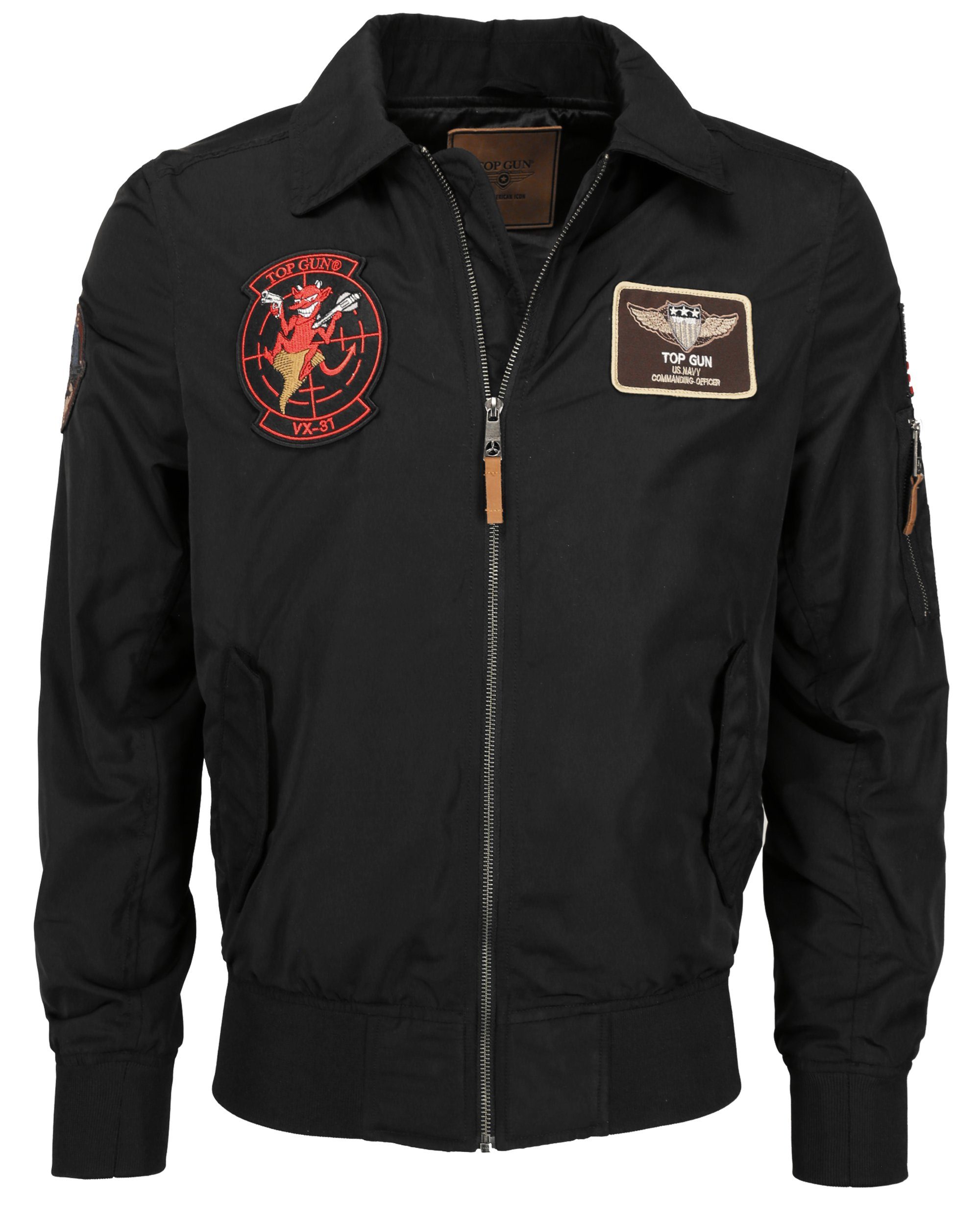 TOP GUN Bomberjacke TG20193037 black