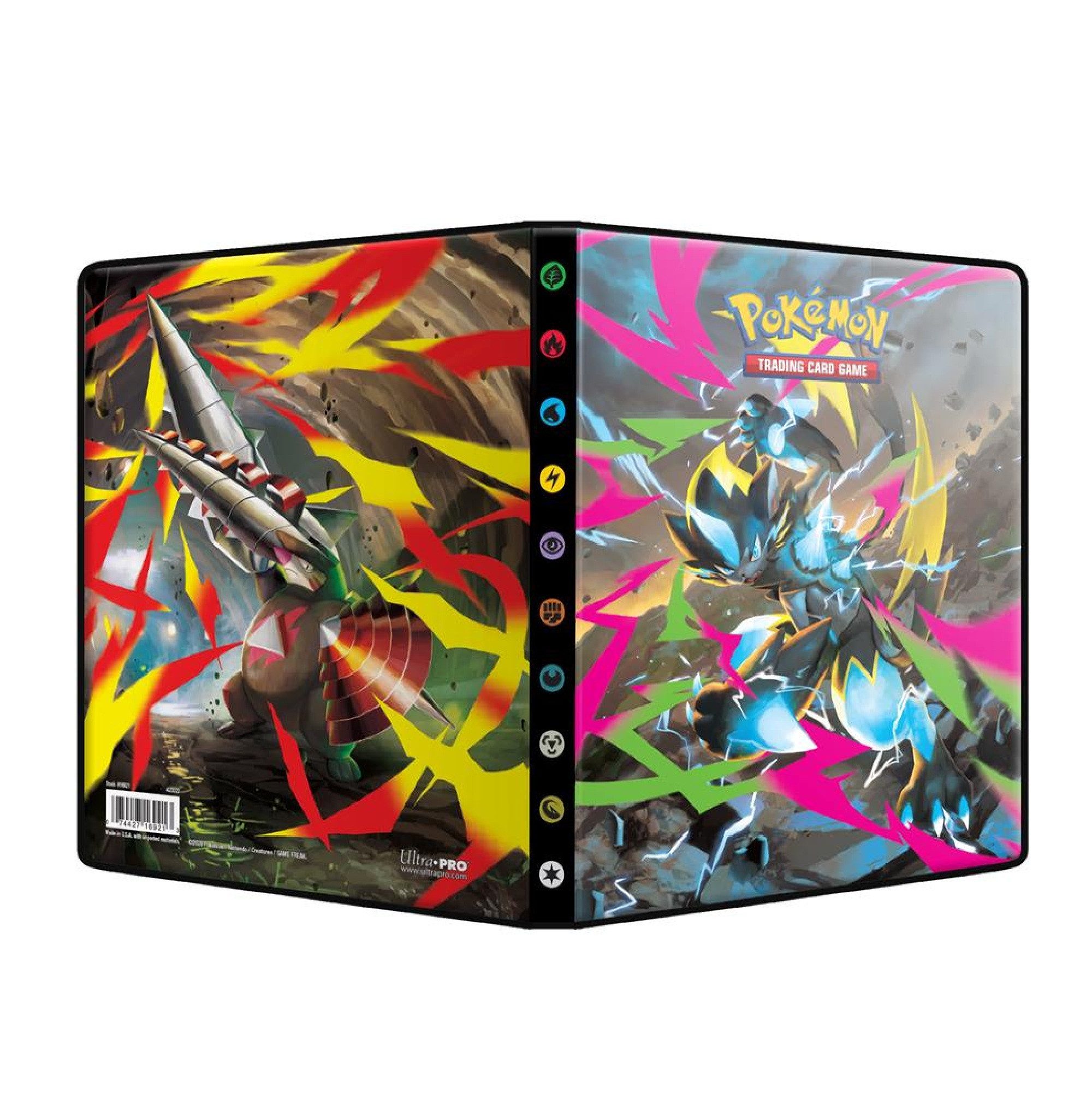 UltraPRO Sammelkarte Pokemon 4-Pocket Portfolio mega Zeraora (A5)