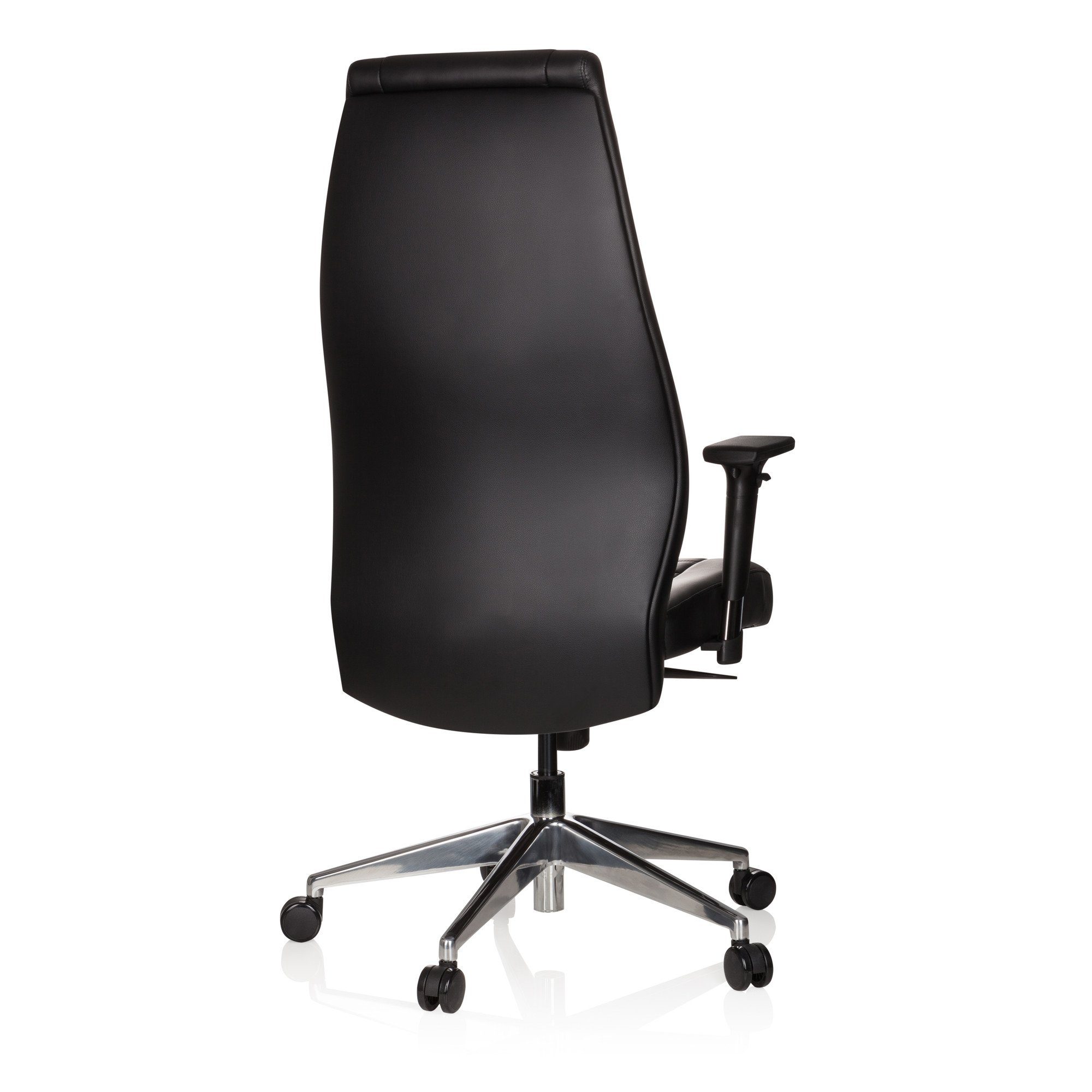 Chefsessel Drehstuhl Profi ergonomisch OFFICE hjh Bürostuhl Schwarz Kunstleder, VITORO Chefsessel