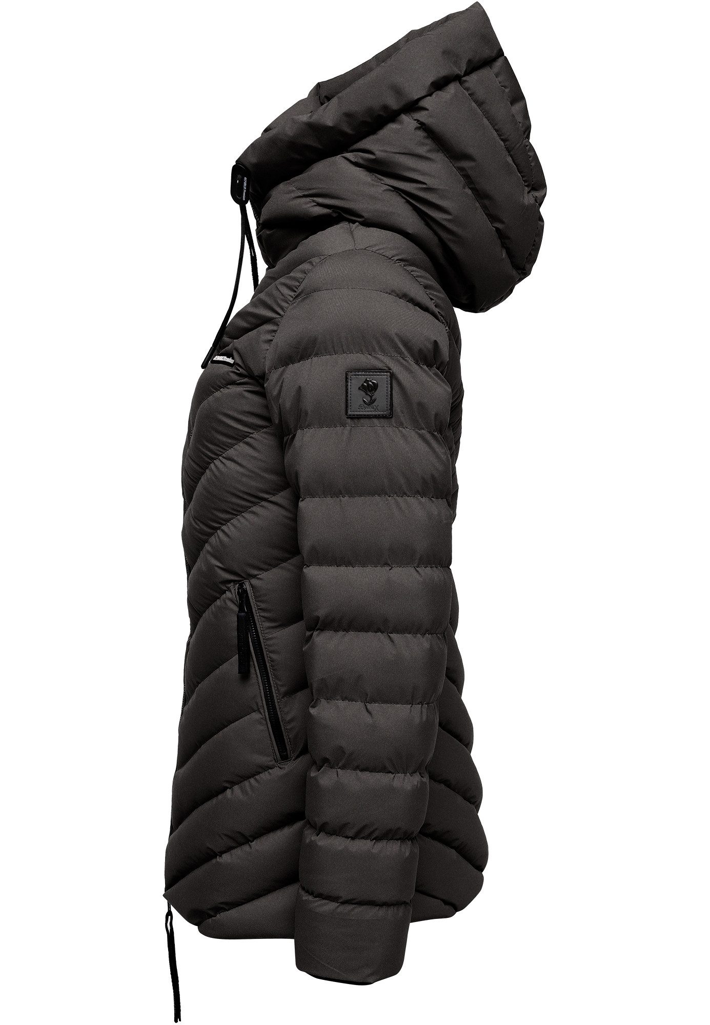 REPUBLIX Winterjacke FIONA Damen Gefütterte Dicke Winter Jacke Mantel Parka mit hoher Kapuze