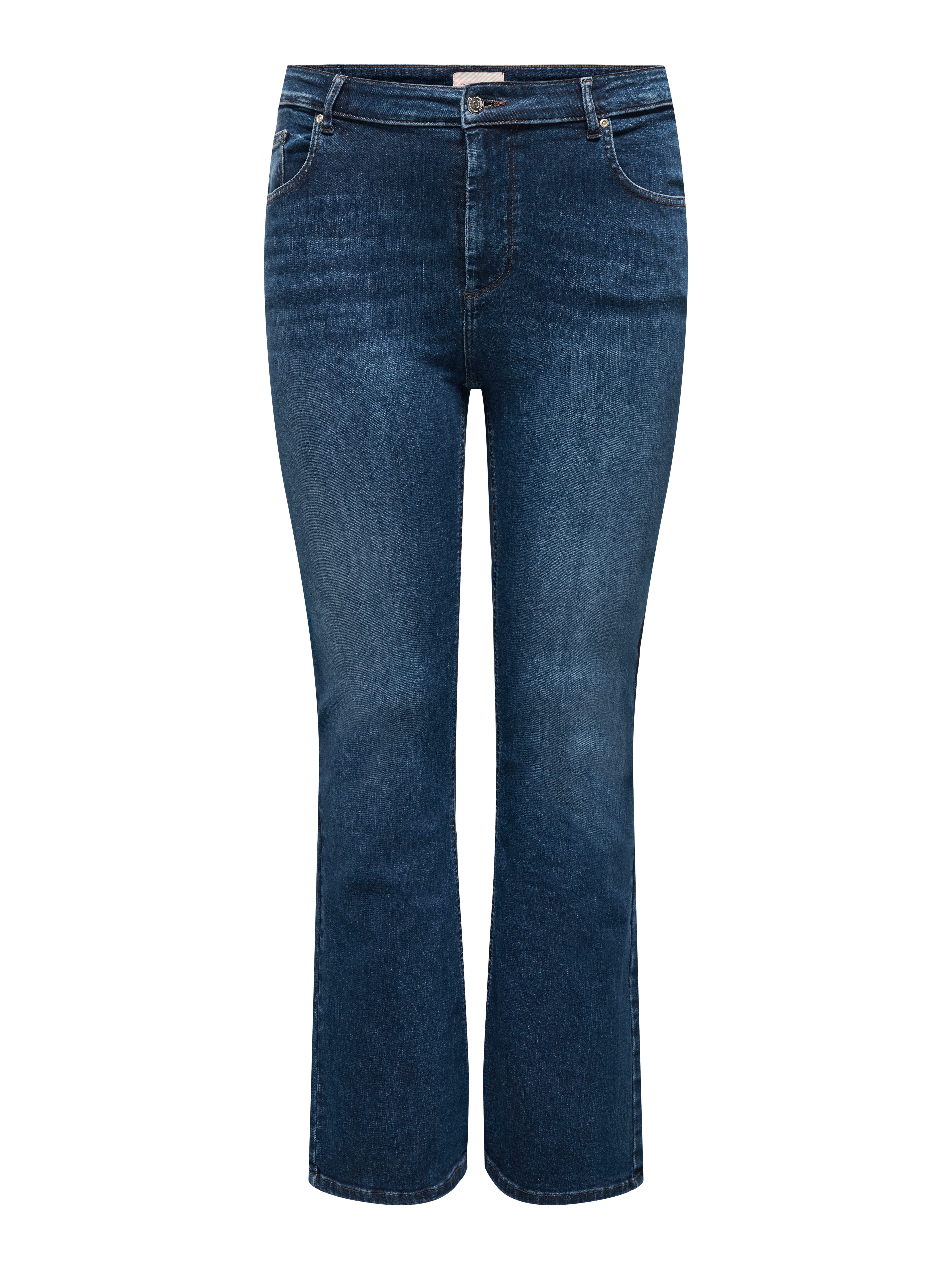ONLY CARMAKOMA Bootcut-Jeans CARWILLY HW FLARED DNM TAI021 NOOS