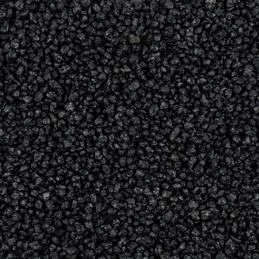 matches21 HOME & HOBBY Dekosand Deko-Granulat schwarz in Ø 2 - 3 mm als Gläser, Vasen Streudeko (1-St), 5 kg grober Deko-Sand aus bunten Steinchen
