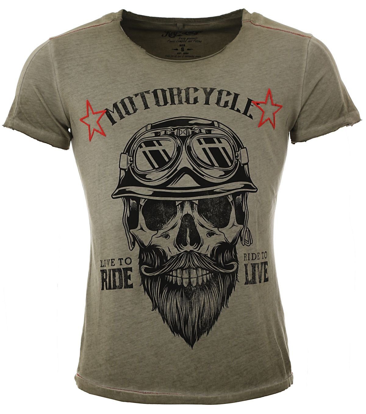Key Largo T-Shirt für Herren Bearded günstig online kaufen