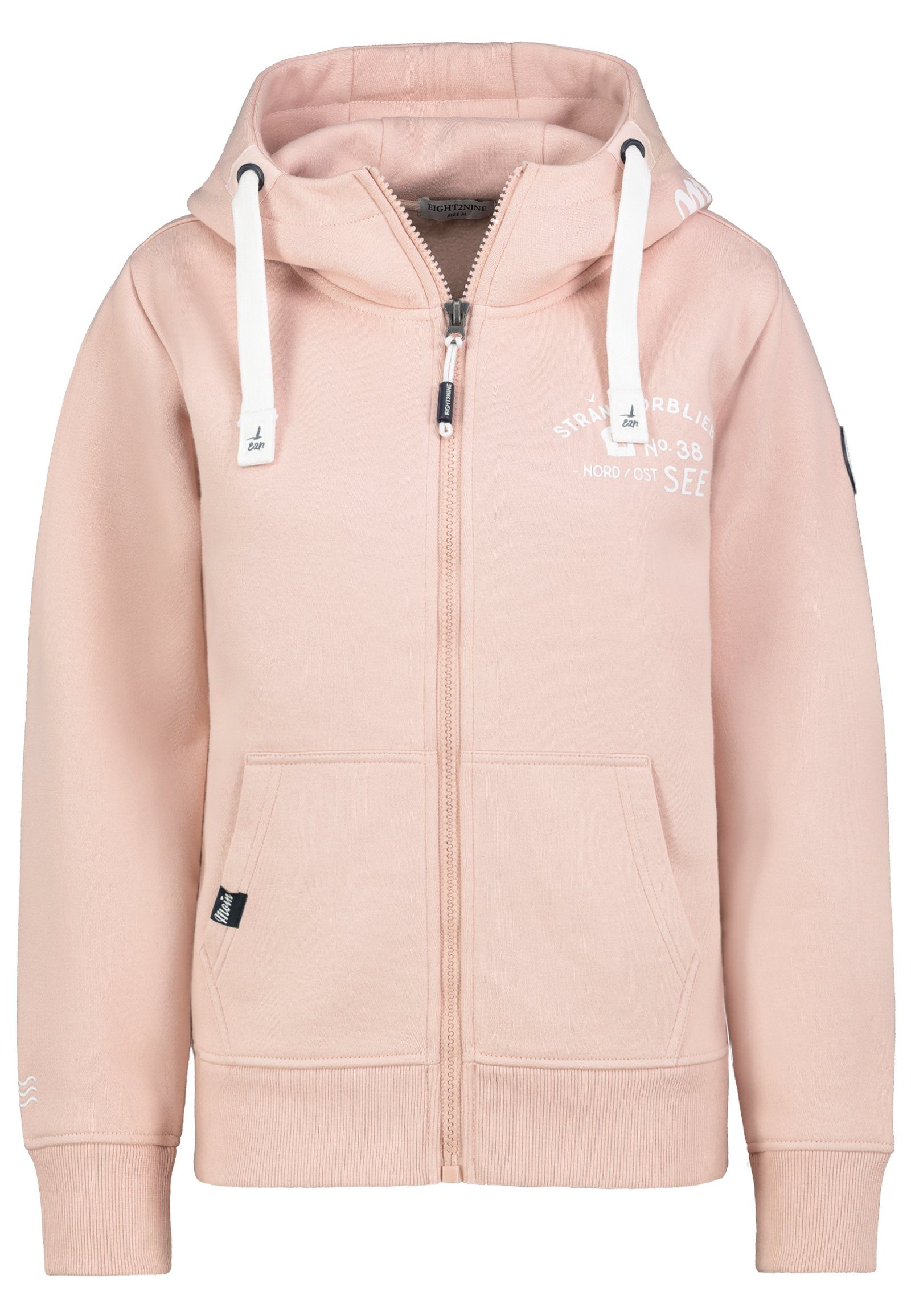 Eight2Nine Kapuzensweatjacke Küsten Sweatjacke Hoodie, Kapuzenpullover, günstig online kaufen