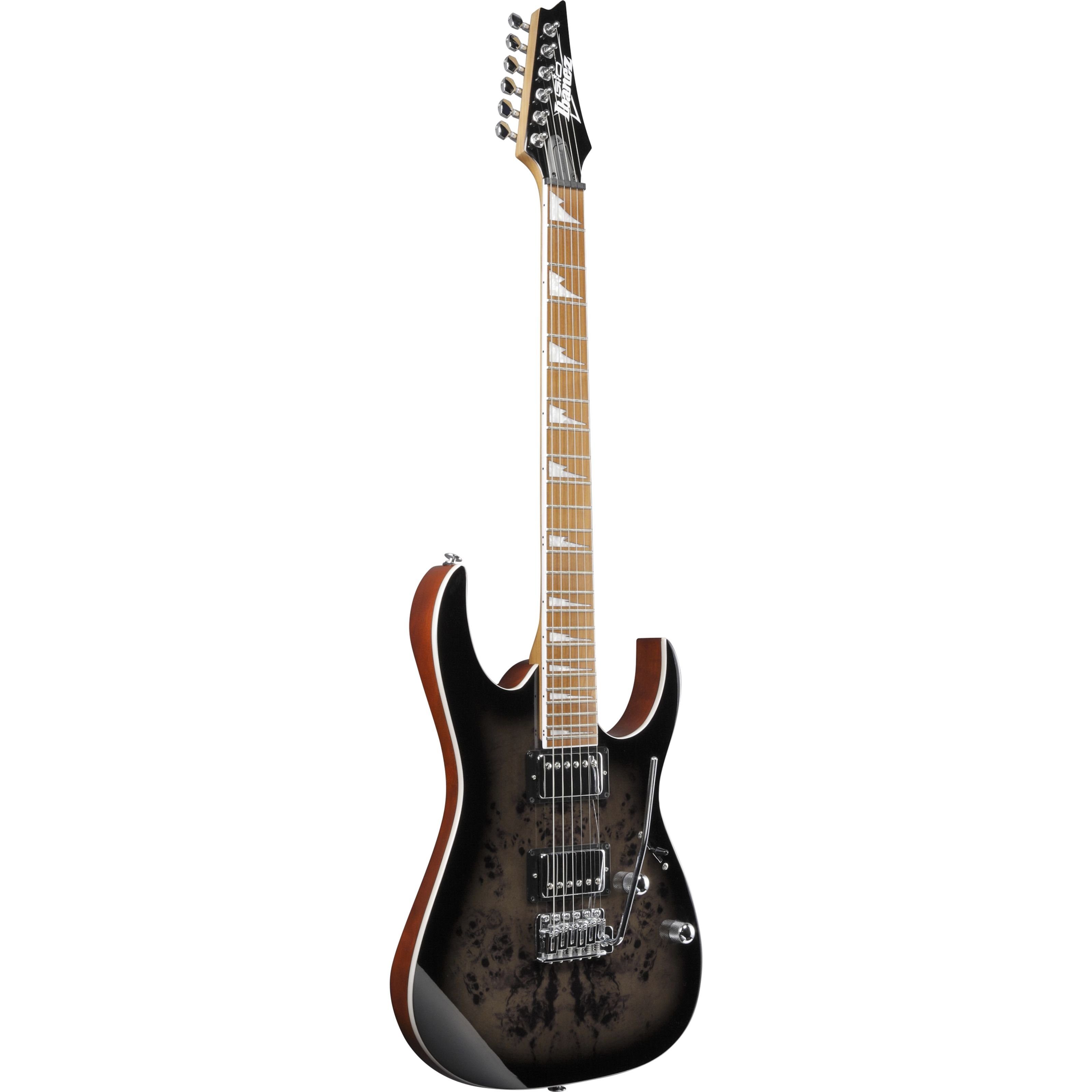 Ibanez E-Gitarre, E-Gitarren, Ibanez Modelle, Gio GRG220PA1-BKB Transparent Brown Black Burst - E-Gitarre