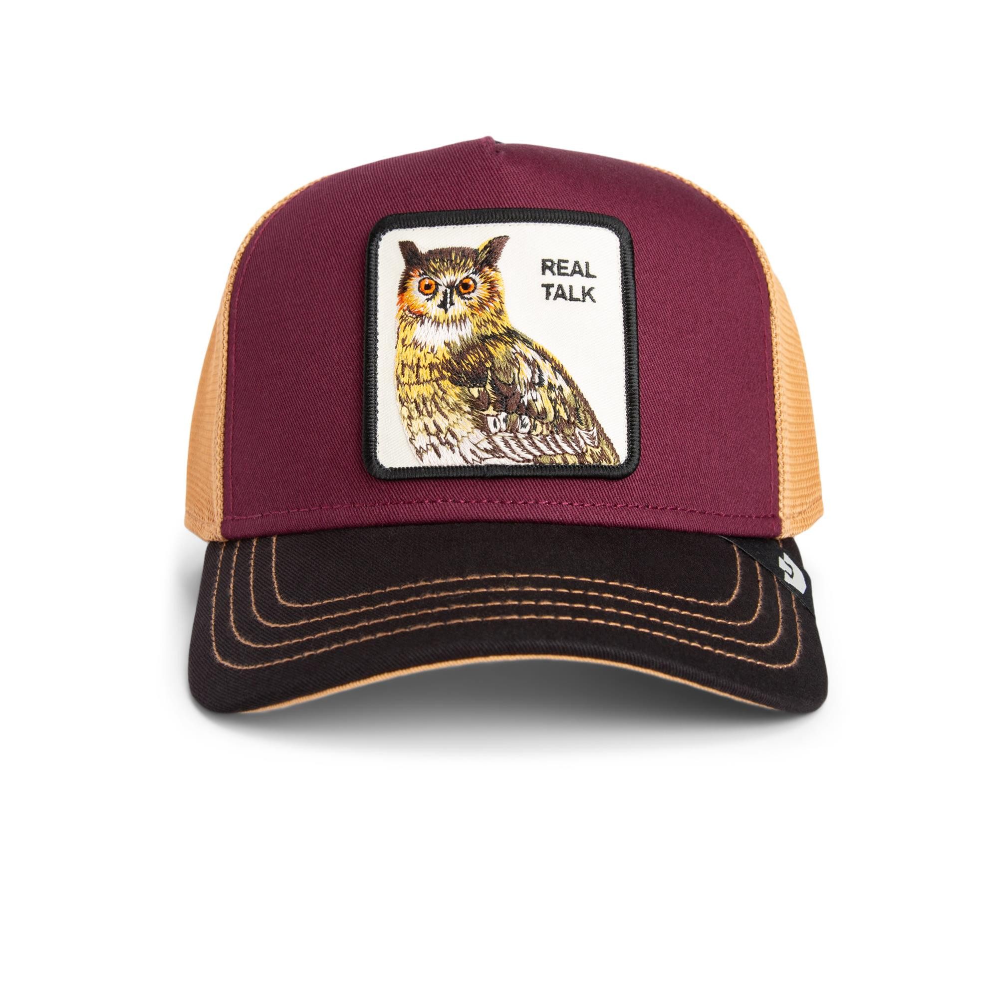Trucker Cap Goorin Bros. Tricolor Owl Trucker Cap Original Recipe Tri Tone