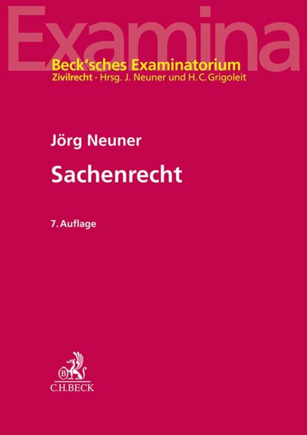 Sachenrecht / Jörg Neuner