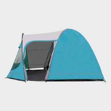 Portal Outdoor Kuppelzelt Zelt für 5 Personen wasserdicht Familienzelt Camping Delta 5 blau, Personen: 5 (mit Transporttasche), mit Moskitonetz große Veranda wetterfest wasserdicht