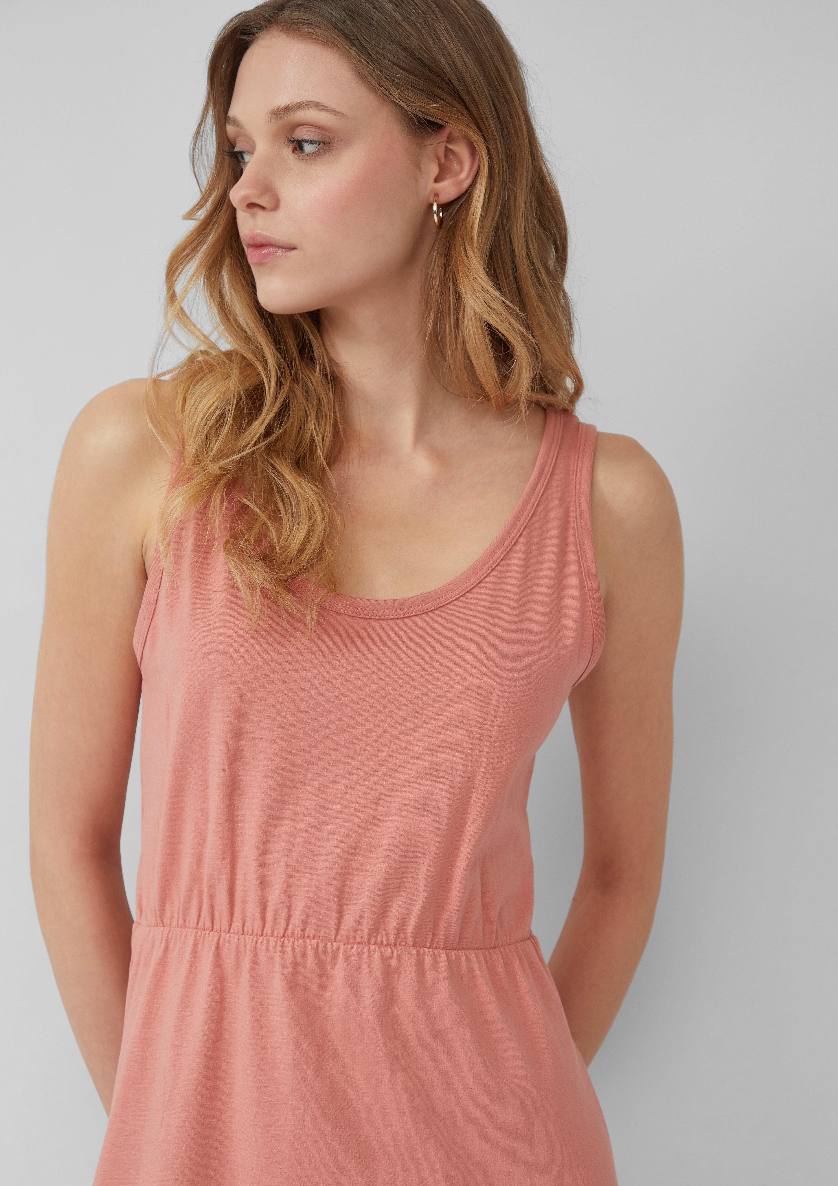 QS Minikleid Kurzes Jerseykleid aus Baumwolle günstig online kaufen