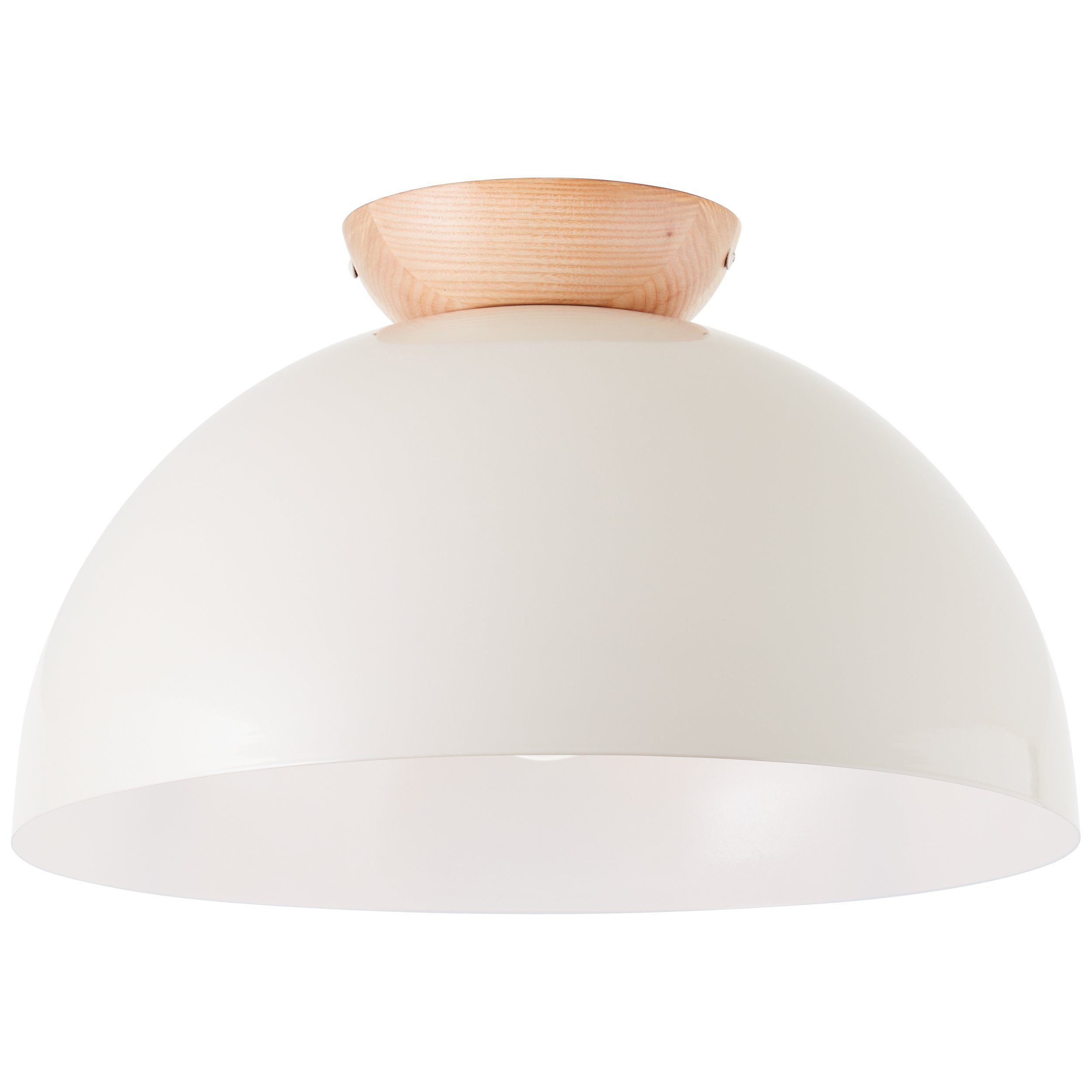 Brilliant Deckenleuchte Nalam, ohne Leuchtmittel, 21 x 35 cm, 1 x E27, Meta günstig online kaufen