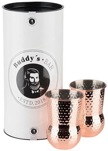 Buddy's Becher Julep Mug, 2-tlg., Edelstahl, 400 ml, 2-teilig